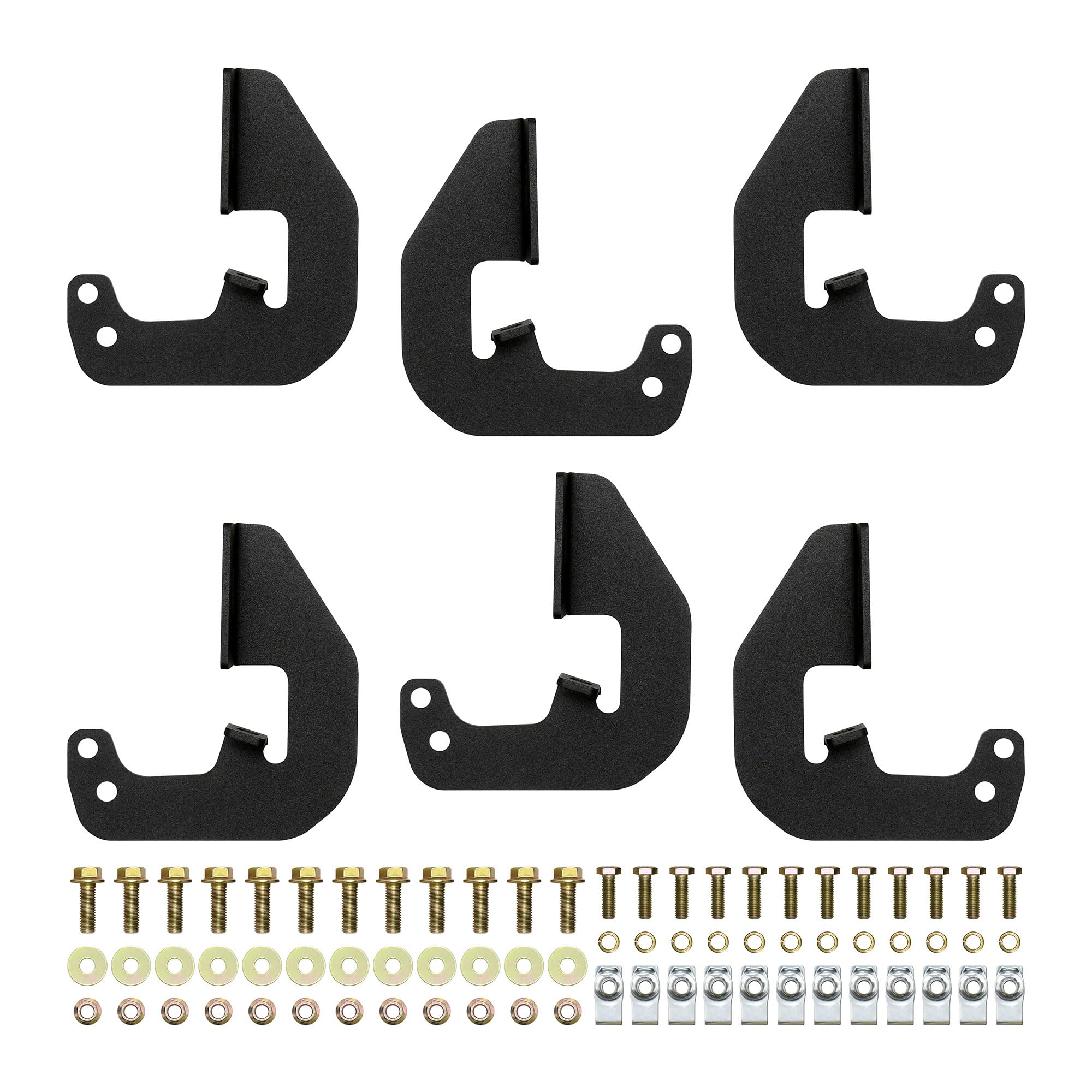 Westin 20-13725 Outlaw Black Drop Nerf Step Bars fits 2014-2018 Silverado Sierra 1500 2015-2019 2500 3500 Crew Cab (Excl. Diesel) 1 Pair