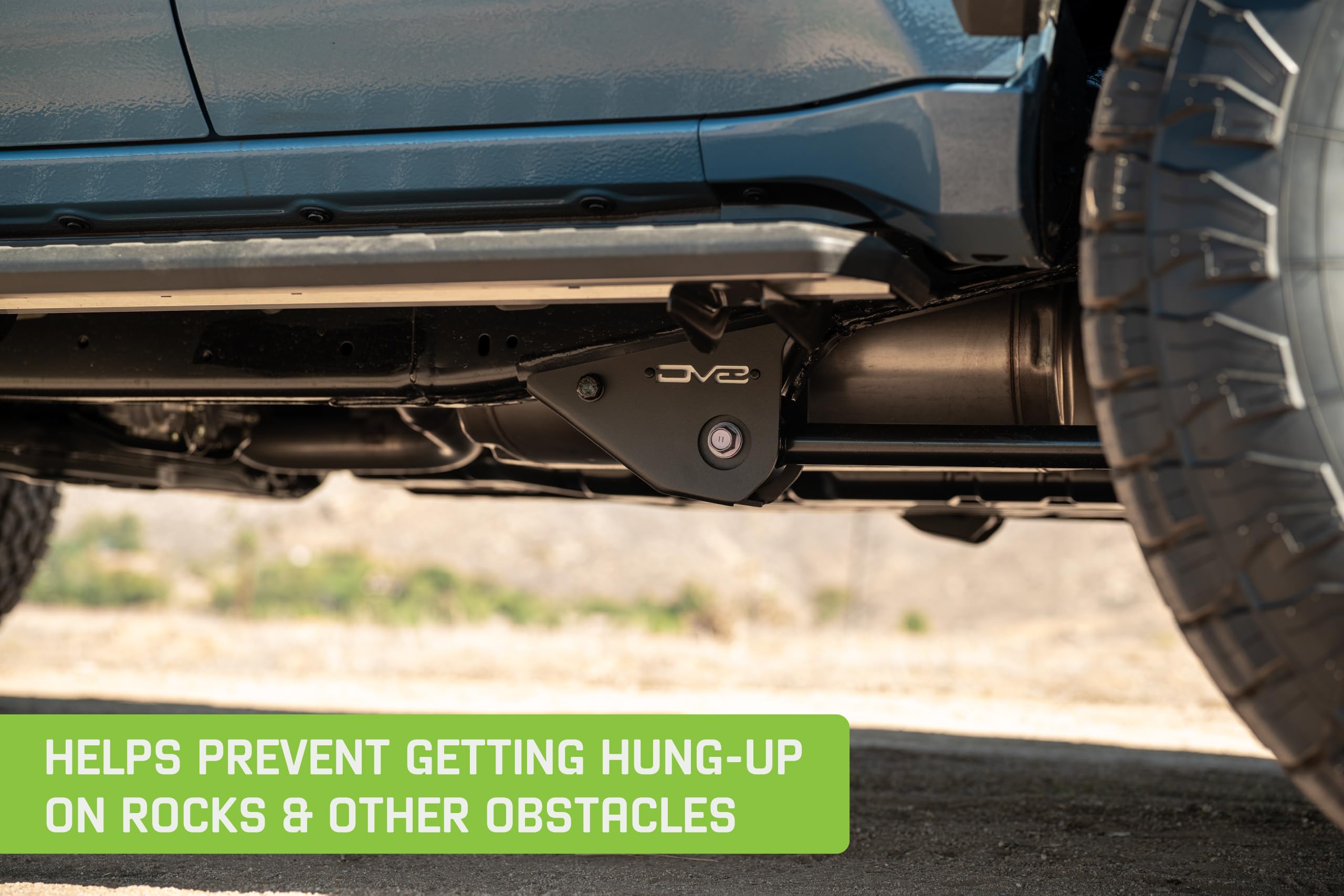 Offroad DV8 Trailing Arm Skid Plates for 2025 Toyota 4Runner | Helps Prevent Getting Hung-Up on Rocks & Other Off-Road Obstacles | Protects Vulnerable Trailing Arm Mounts | Powder Coated | 5mm Steel