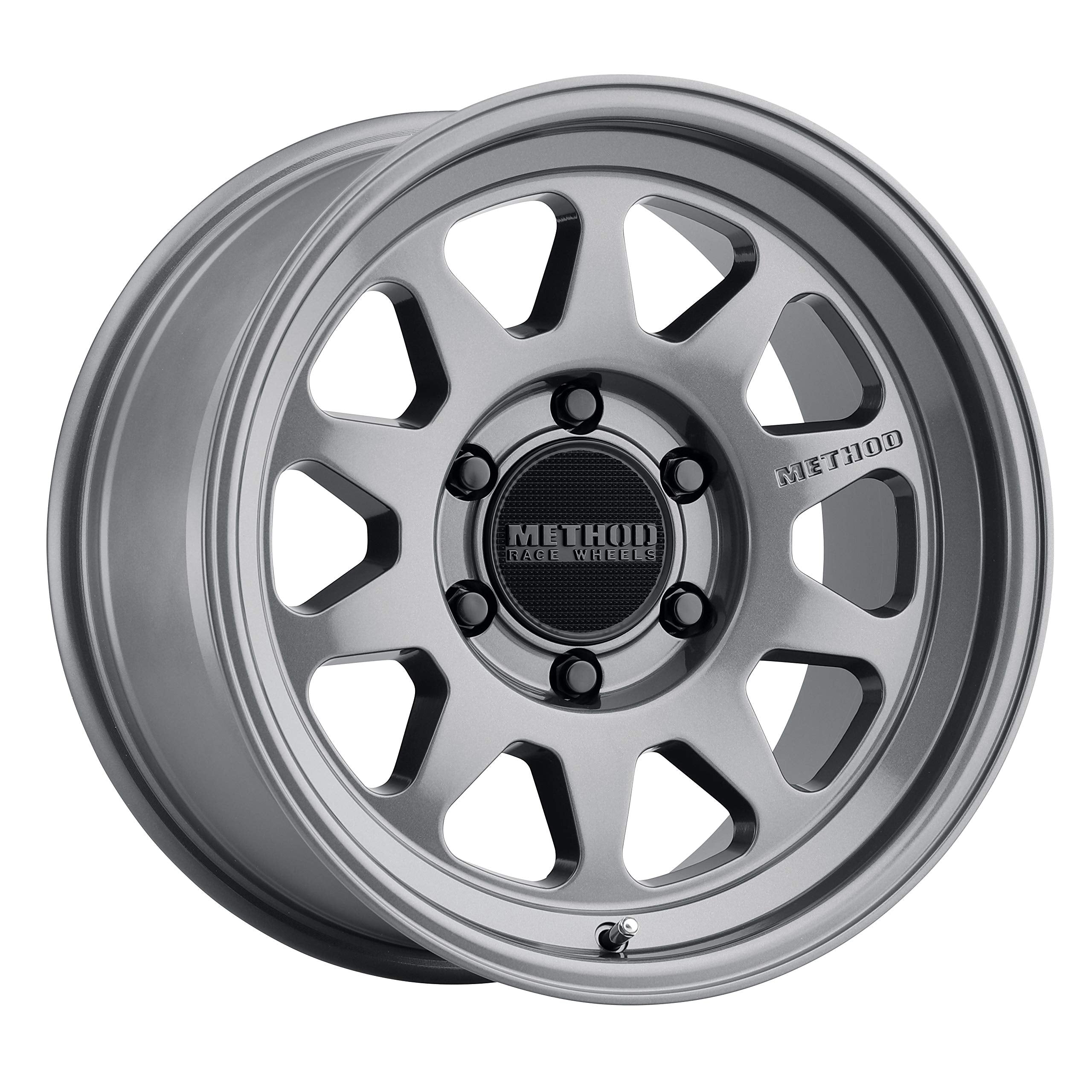 Method Race Wheels 17x8.5" Gloss Titanium 6x135", 0mm offset MR31678516800 4.75" Backspace