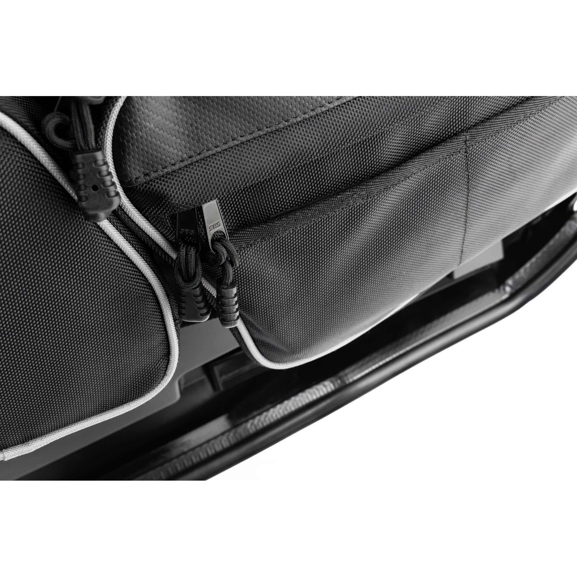 Front Door Storage Bags Rough Country for Polaris RZR XP (2024–2025) – Pair, 1680D Water-Resistant UTV Door Bags w/Knee Pads & Drink Holders
