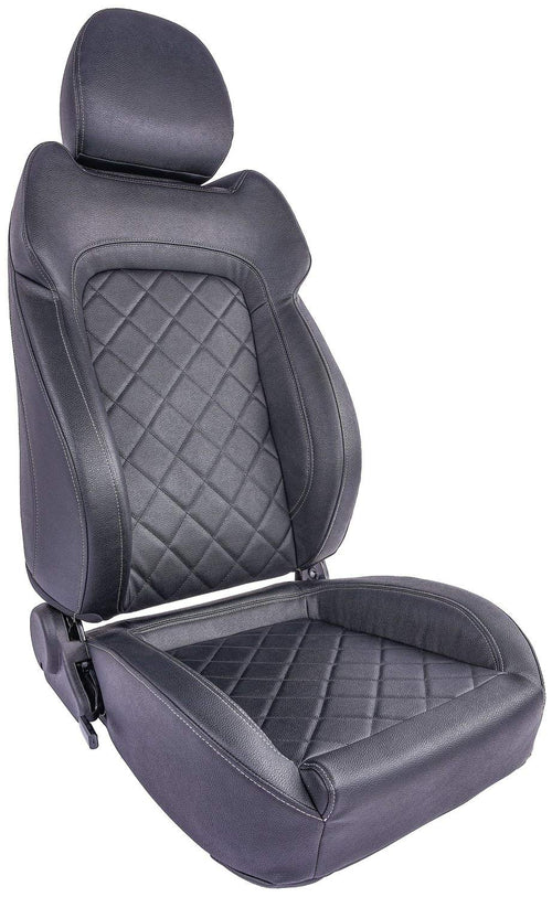 Scat Touring Series 80-1680-51R Seat Black Vinyl Right/Passenger