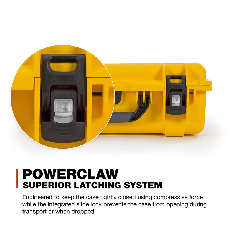 Waterproof Nanuk Hard Case with Foam Insert for DJI Ronin RSC 2 and Pro Combo Version - Yellow