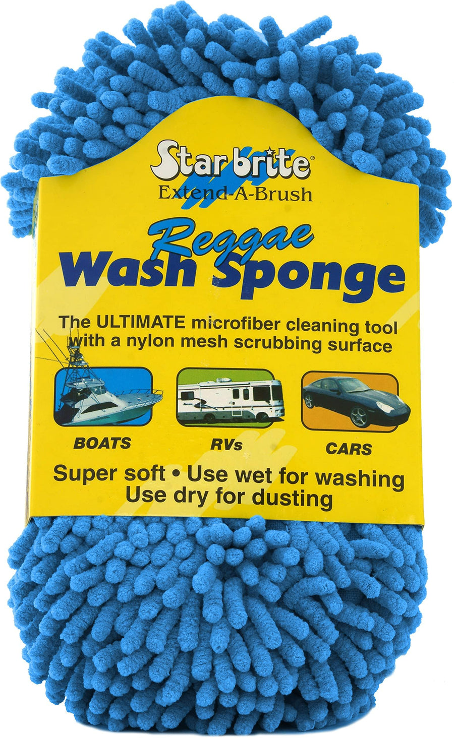 Sponge-Micro Fiber STAR BRITE Reggae (Blue) (040078)