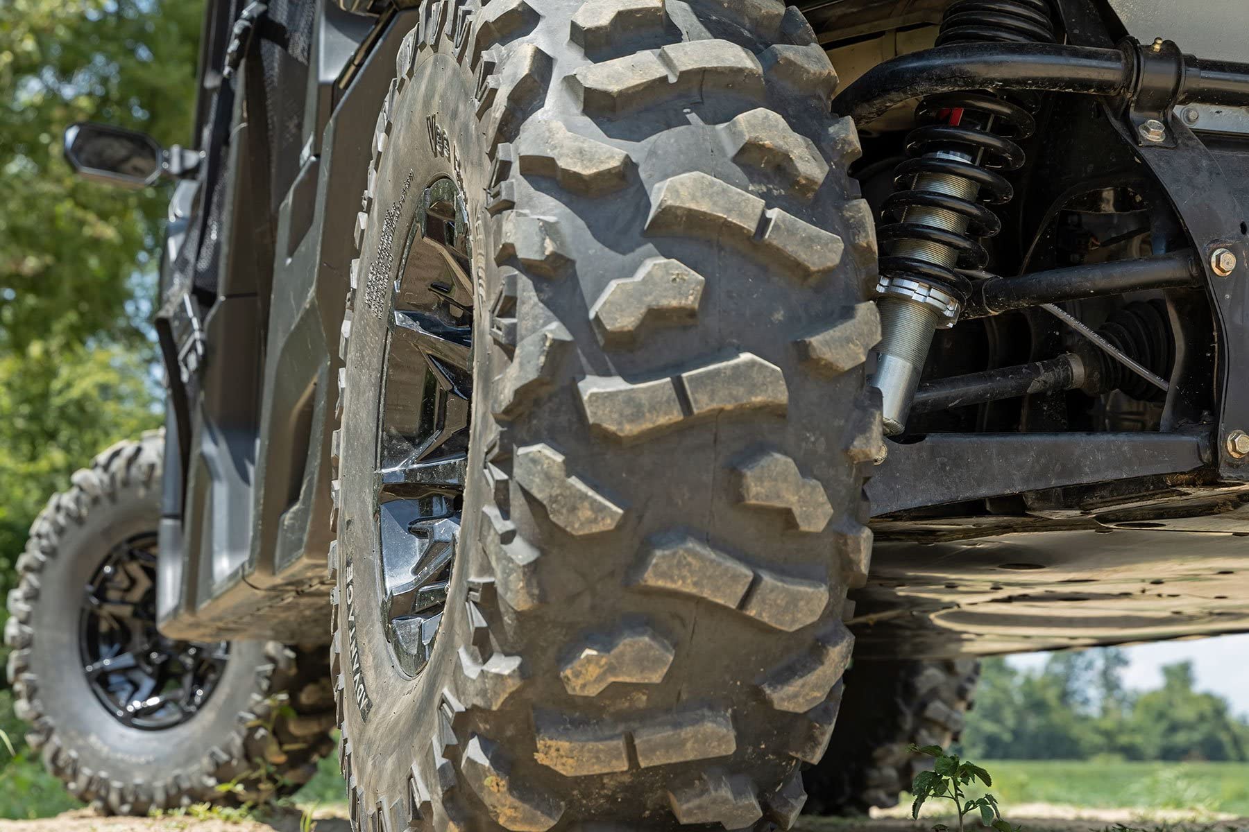 Rough Country Monotube Rear Coilover Shocks for Can-Am Defender - 301004