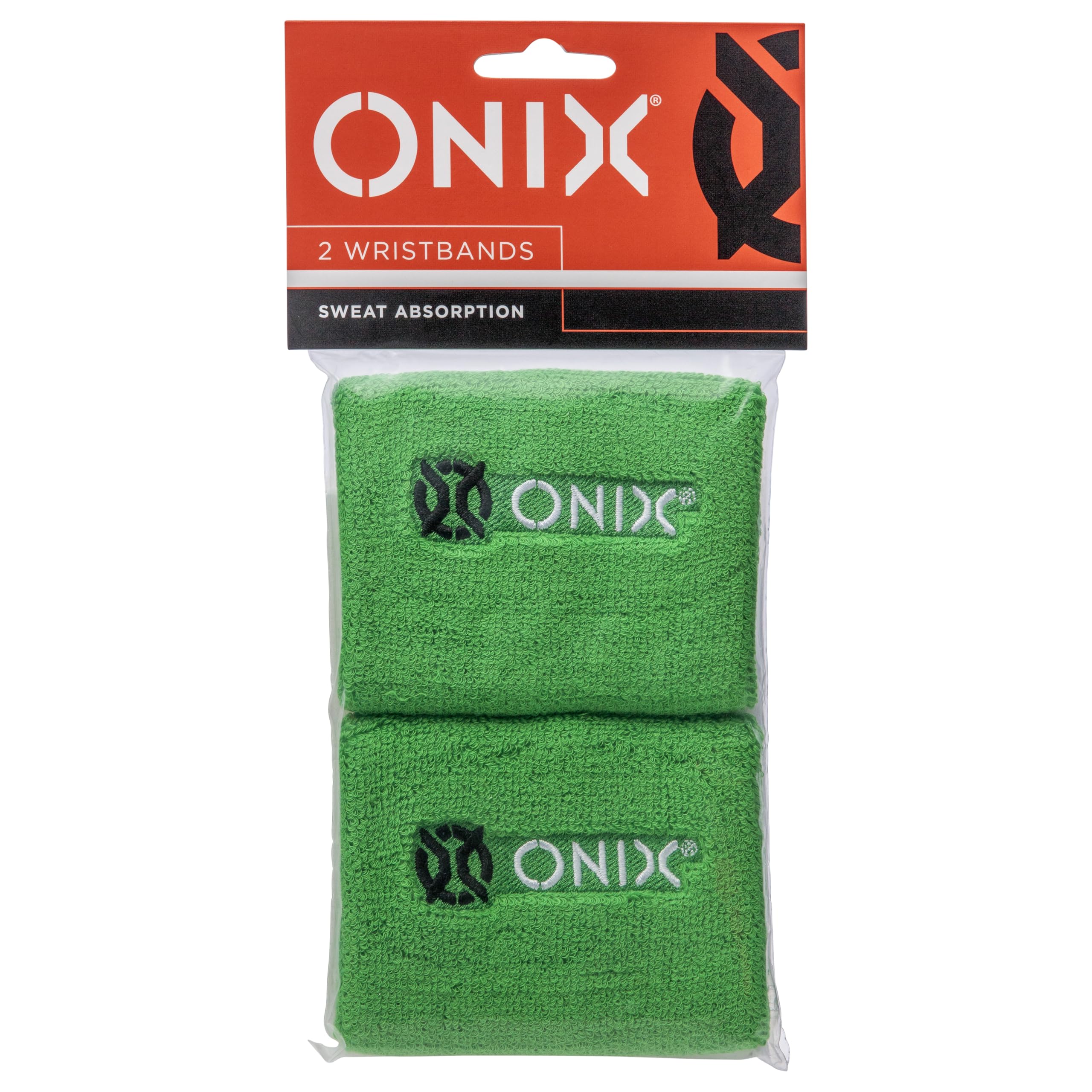 Green Onix Pickleball Sweat Absorption Wristband