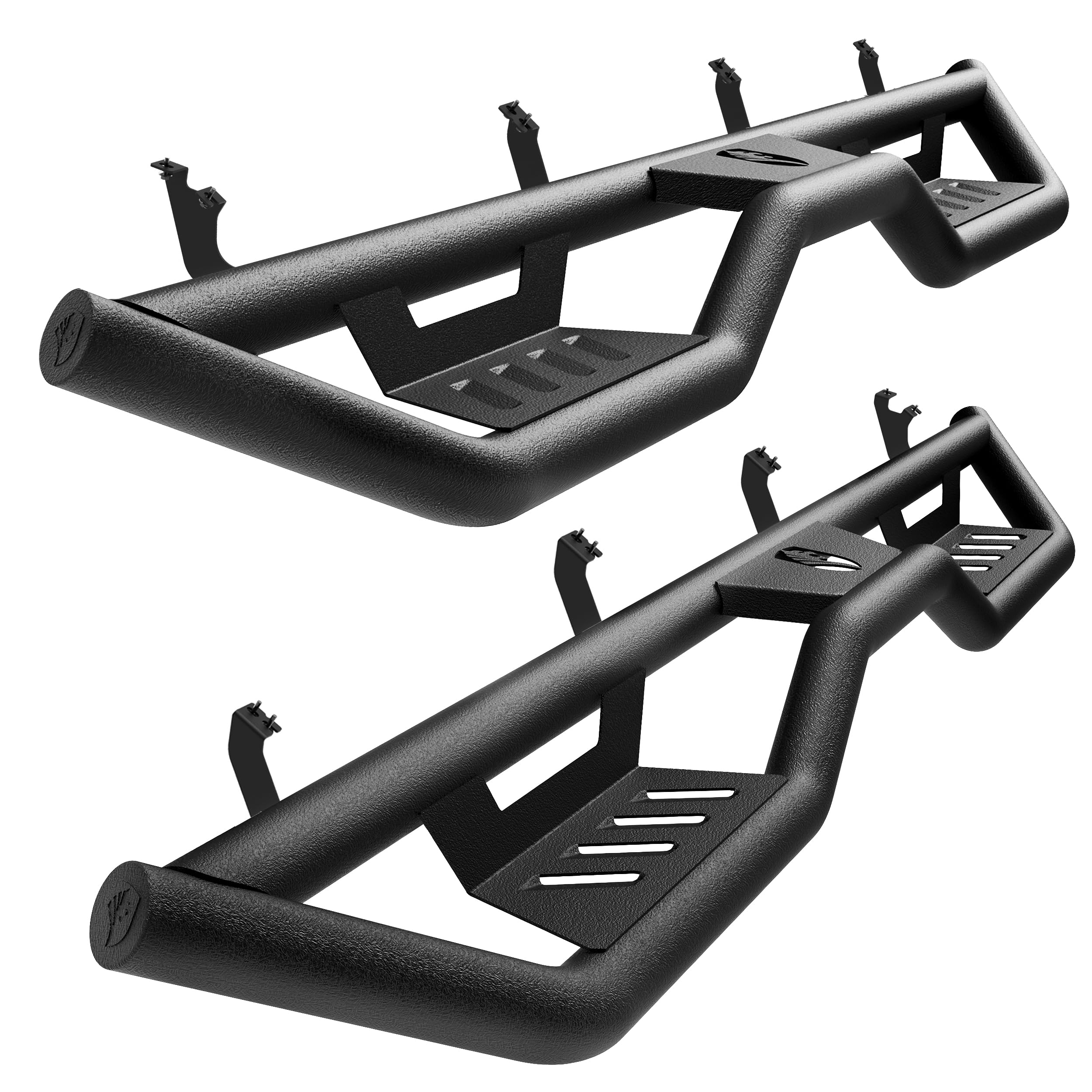 Tyger Auto Kobra Tyger Running Boards Compatible with 2022-2026 Toyota Tundra | CrewMax | TG-KB2T25010 | Textured Black Drop Step Rail