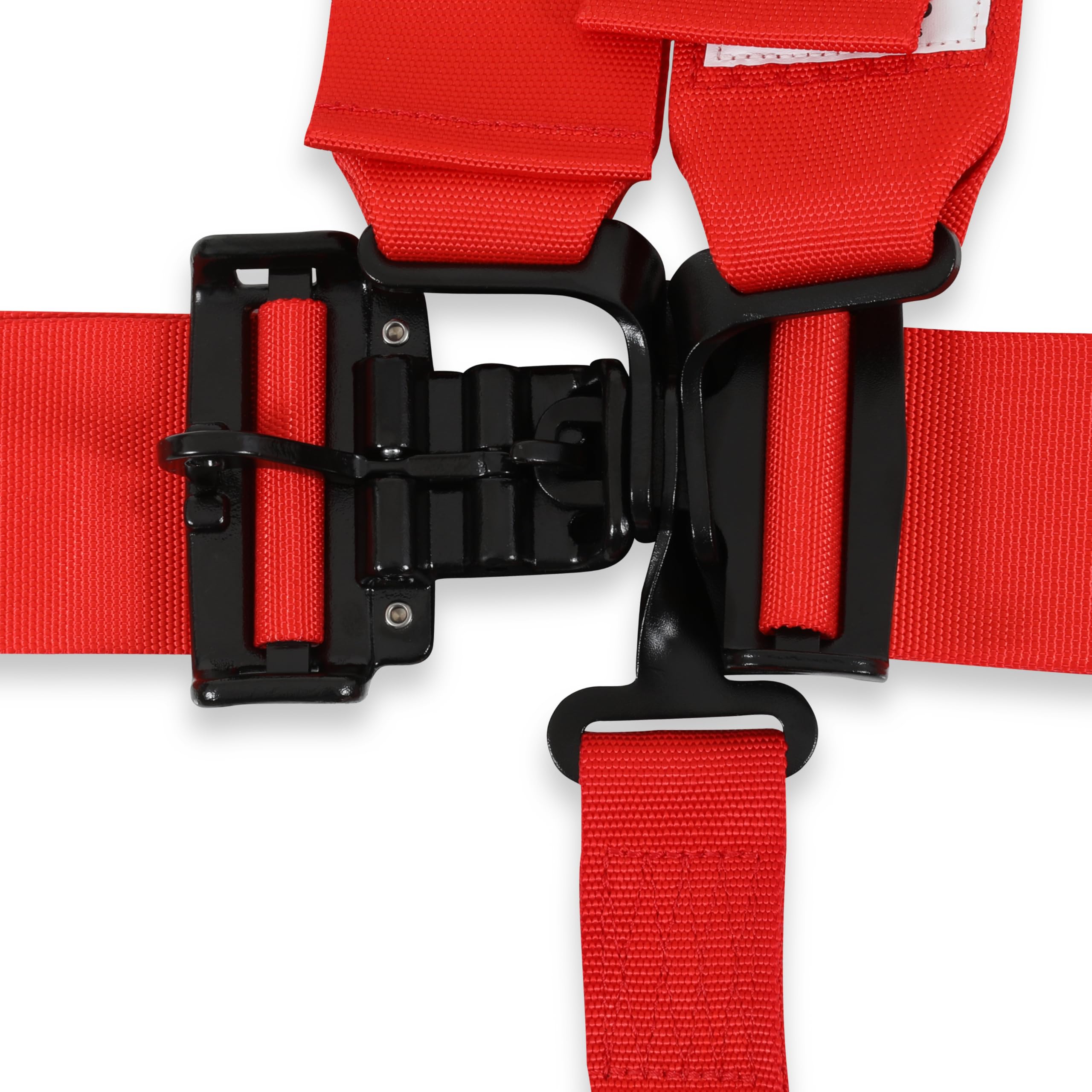 5 Point Harness Racequip Latch and Link SFI 16.1 Pull Down Adjust Red 711011RQP