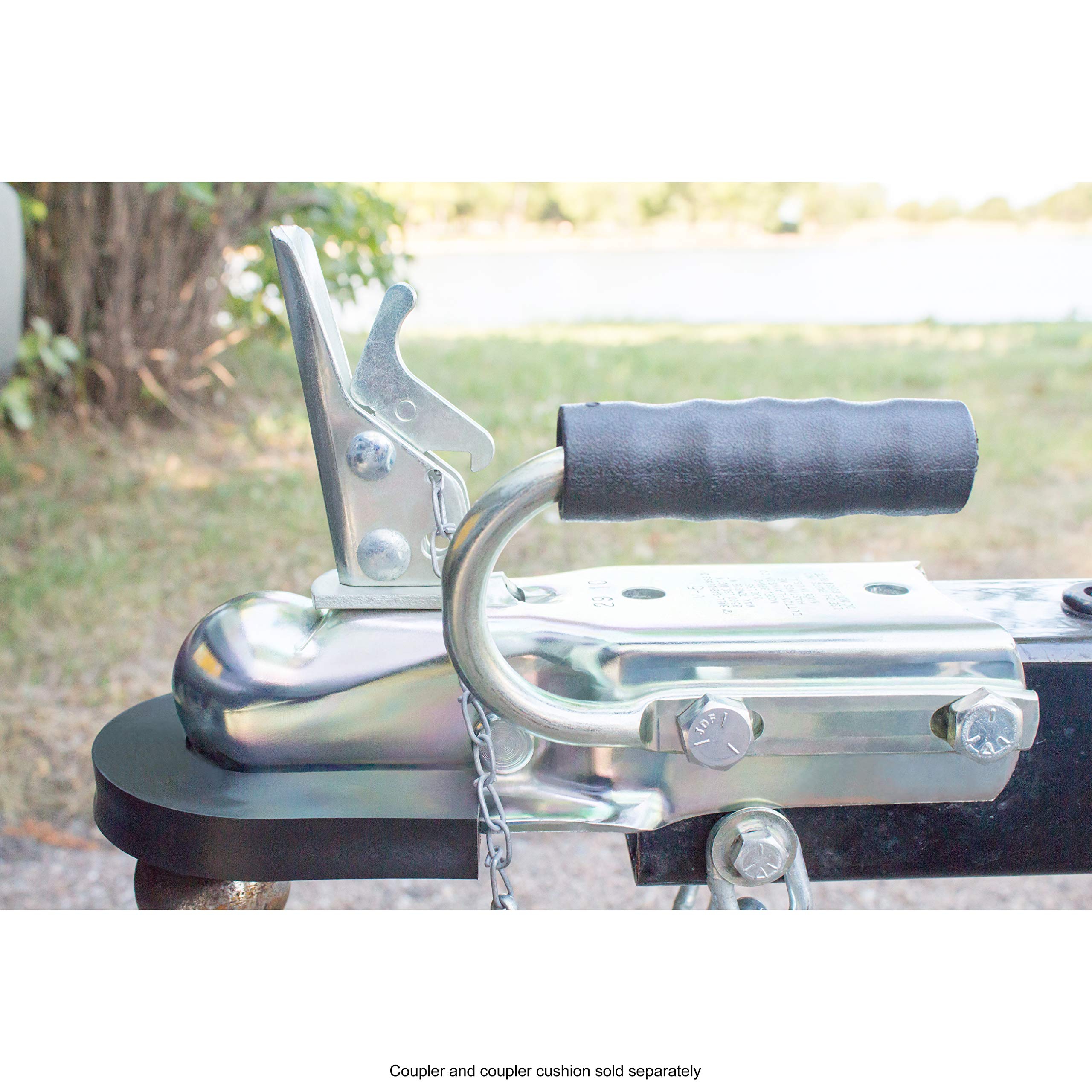 Goldenrod (6295) Coupler Grip - Dutton-Lainson Company - Rust-Resistant Finish for Personal Watercraft and Other Lightweight Trailers - Universal Mounting Holes, Ergonomic Handle Grip - Made in USA