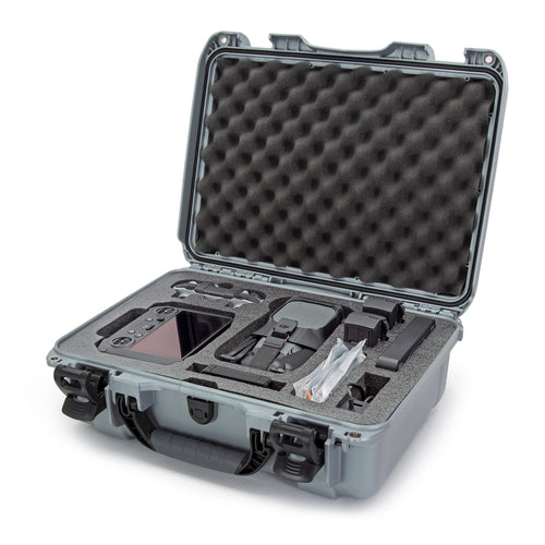 925 Nanuk Waterproof Case with Foam Insert for DJI Mavic 3 Fly More/Cine Premium Combo, Silver