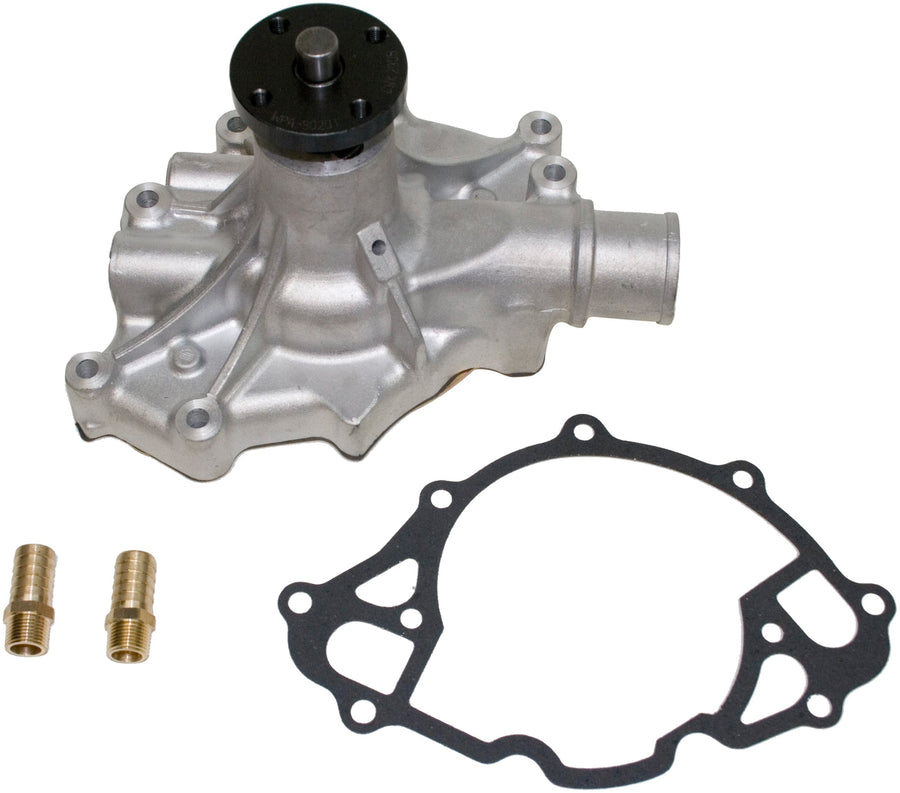 5/8" Pilot Shaft PRW 1430201 Performance Quotient High Flow Reverse Rotation Aluminum Water Pump for Ford 5.0L 1986-93