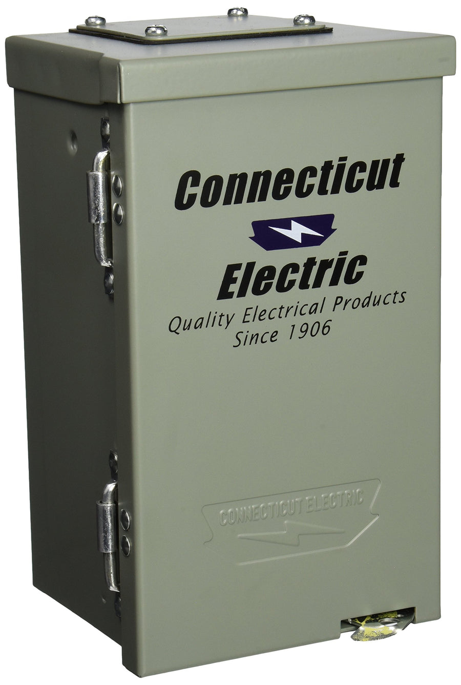 30 Amp Power Outlet Box with Breaker, Grey Connecticut Electric Parallax Power Supply (CESMPSC13-HR)