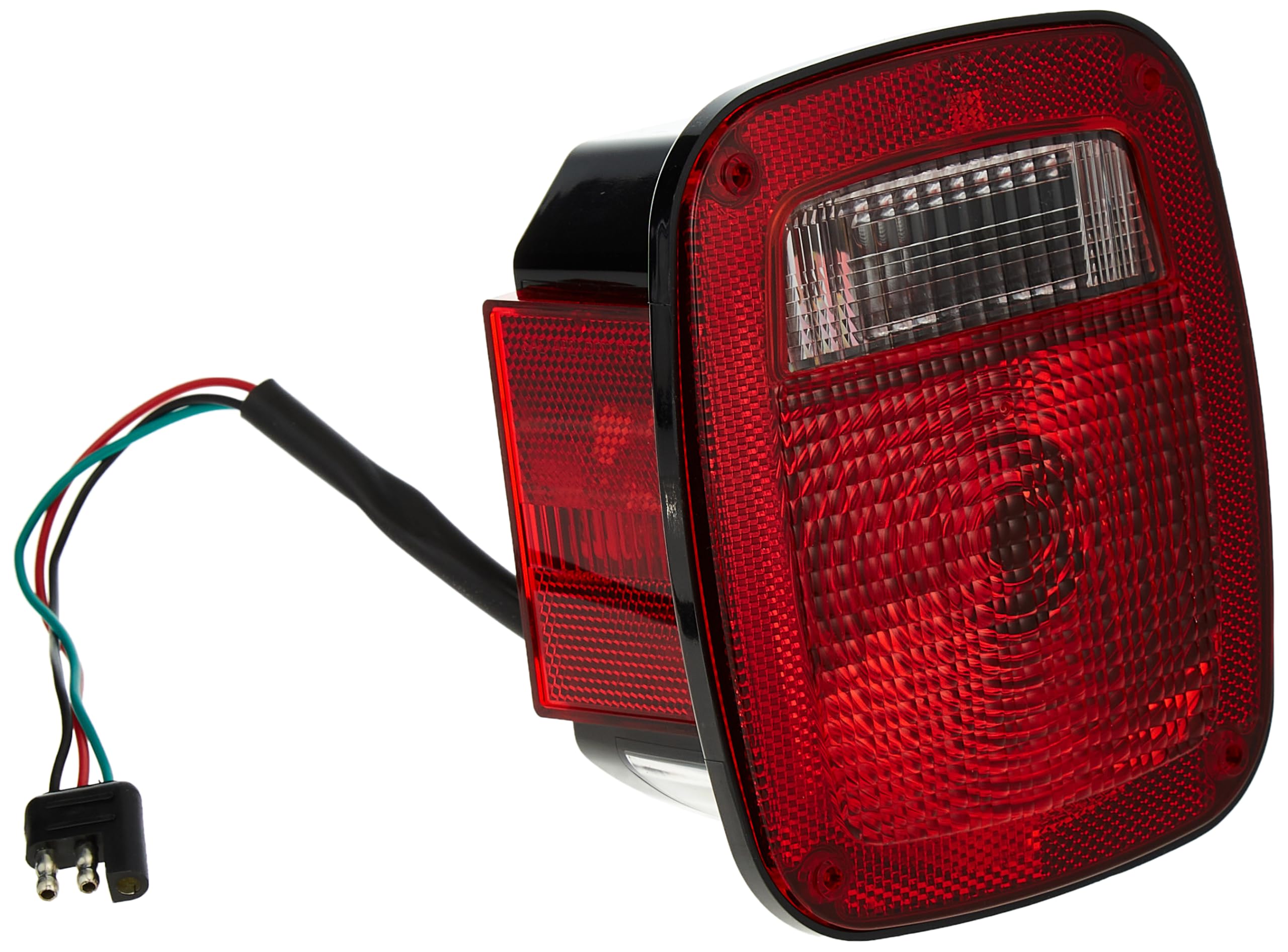 Tail Light Assembly, Left, Black | Omix-Ada 12403.07 | OE Reference: 5758255 | Fits 1981-1986 Jeep CJ