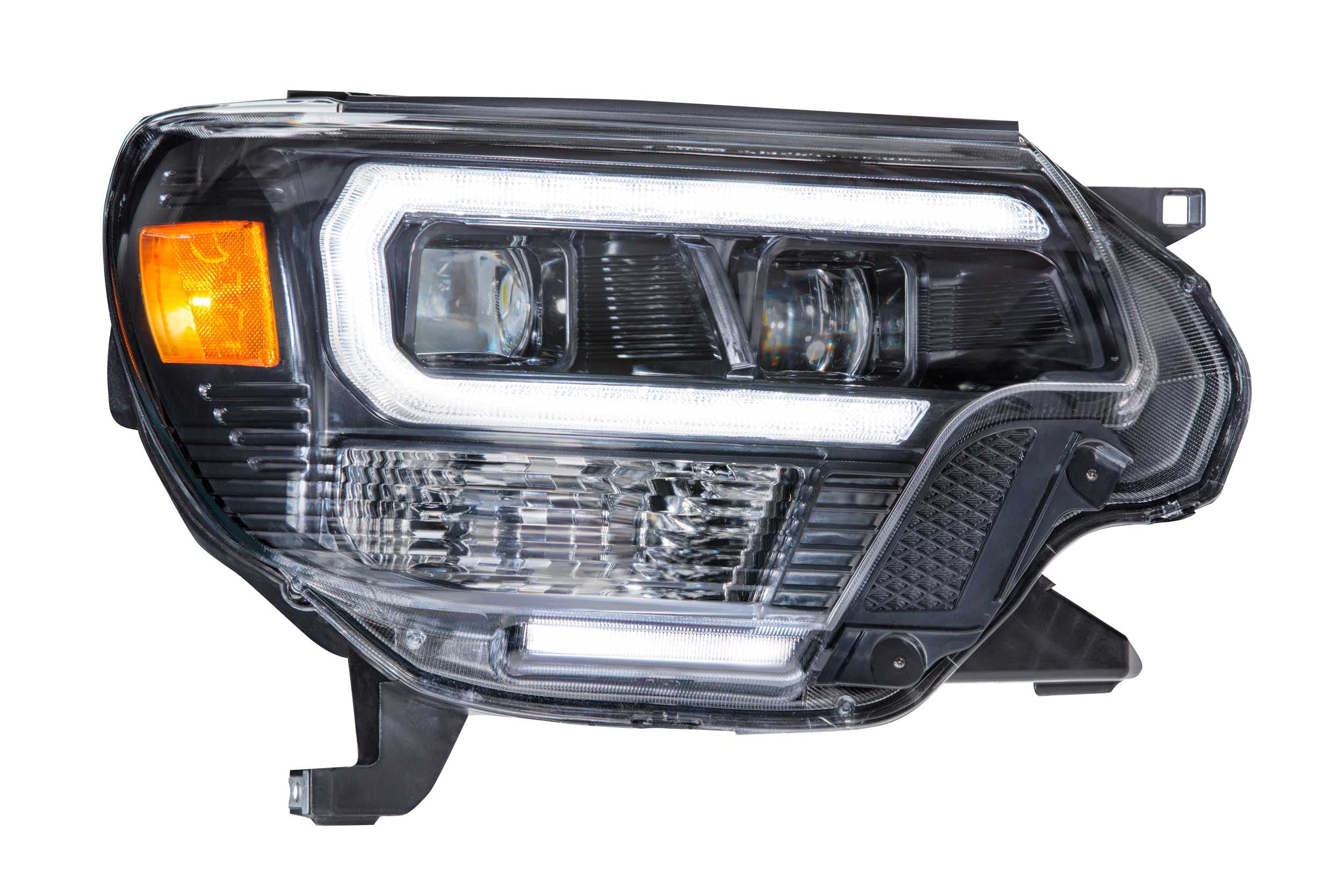 Morimoto XB LED Headlight Housing Upgrade, Fits 2012-2015 Toyota Tacoma, Plug and Play Replacement, DOT Approved Assemblies (1x LF529)