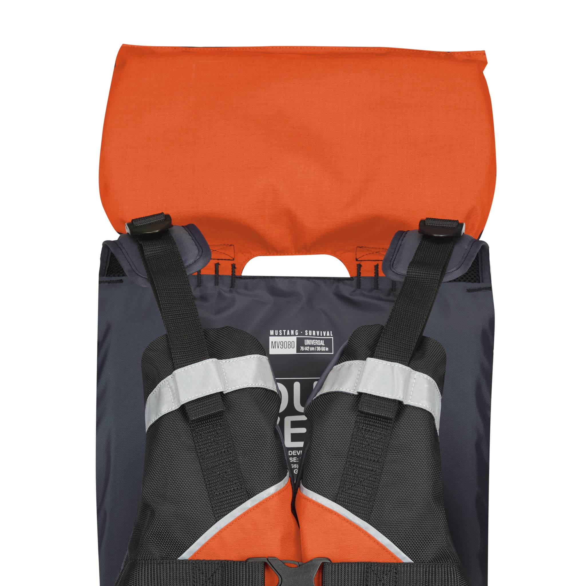 Youth Mustang Survival Canyon Foam PFD (Orange/Gray)