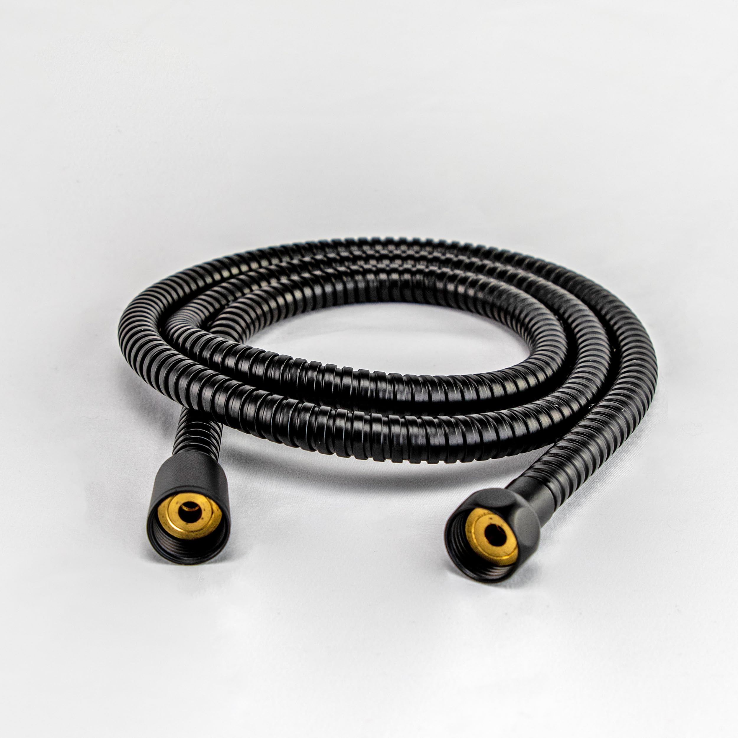 Dura Faucet RV DF-SA200-MB 60 inch Stainless Steel Shower Hose (Matte Black)