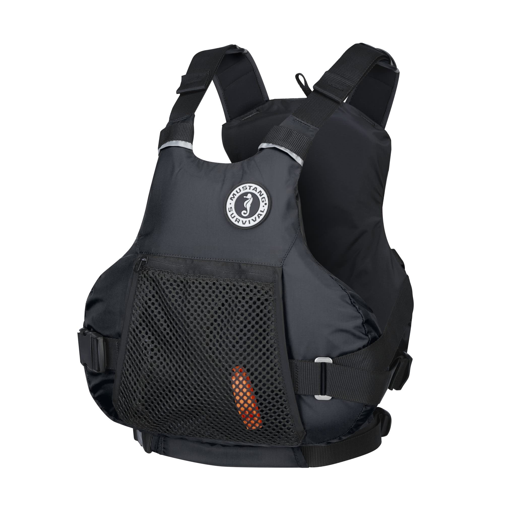Vibe Foam Mustang Survival Adult PFD (Black/Gray - L/XL)