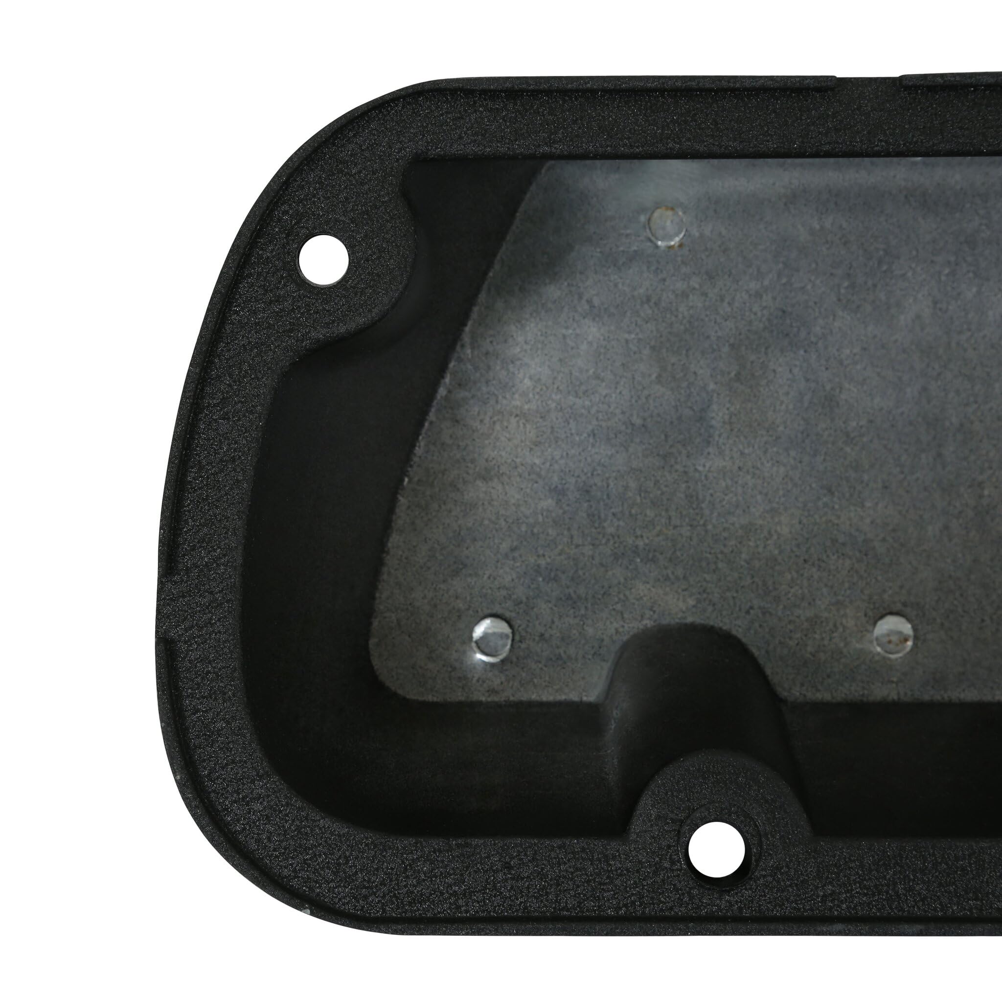 Aluminum Valve Covers Scott Drake with Official 289" "Powered by Ford Lettering in a Silver Powder Coated Finish, Compatible with 1964-1973 Ford Mustang, Model 6A582-289