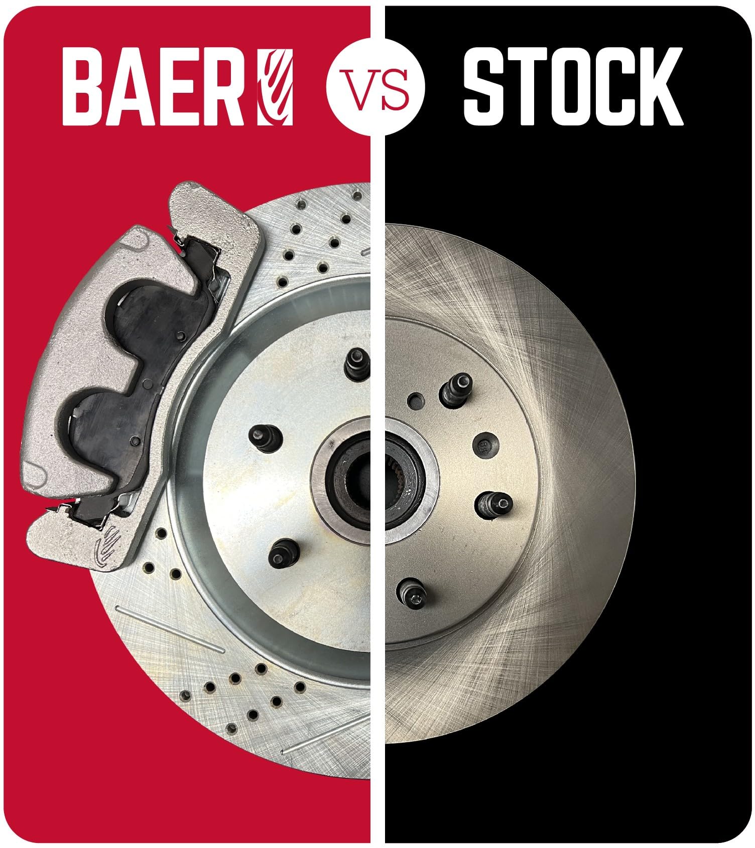 Baer 2142009 Brakes BIG Claw Performance Rotors Rear