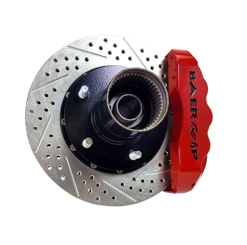 12" Pro+ Brake Sys Frt Blk Baer Brakes 66-75 Bronco (4261559B)