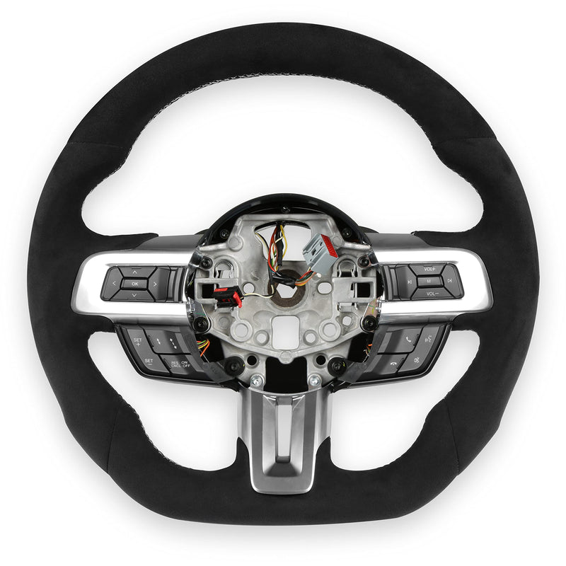 Steering Wheel Rekudo RK950-06 - Synthetic Suede Wrapped