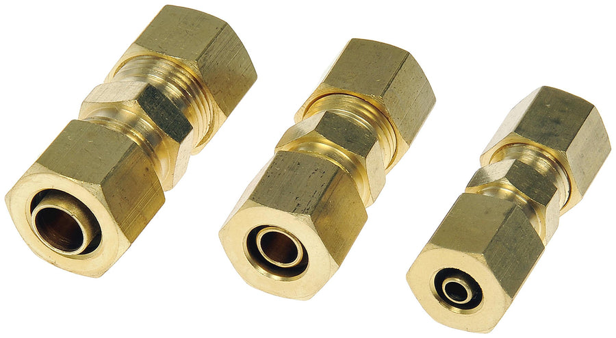 Dorman Fuel Line 800-145 Compression Union That Adapts Nylon To Nylon Tubes, 3 Pack Universal Fit