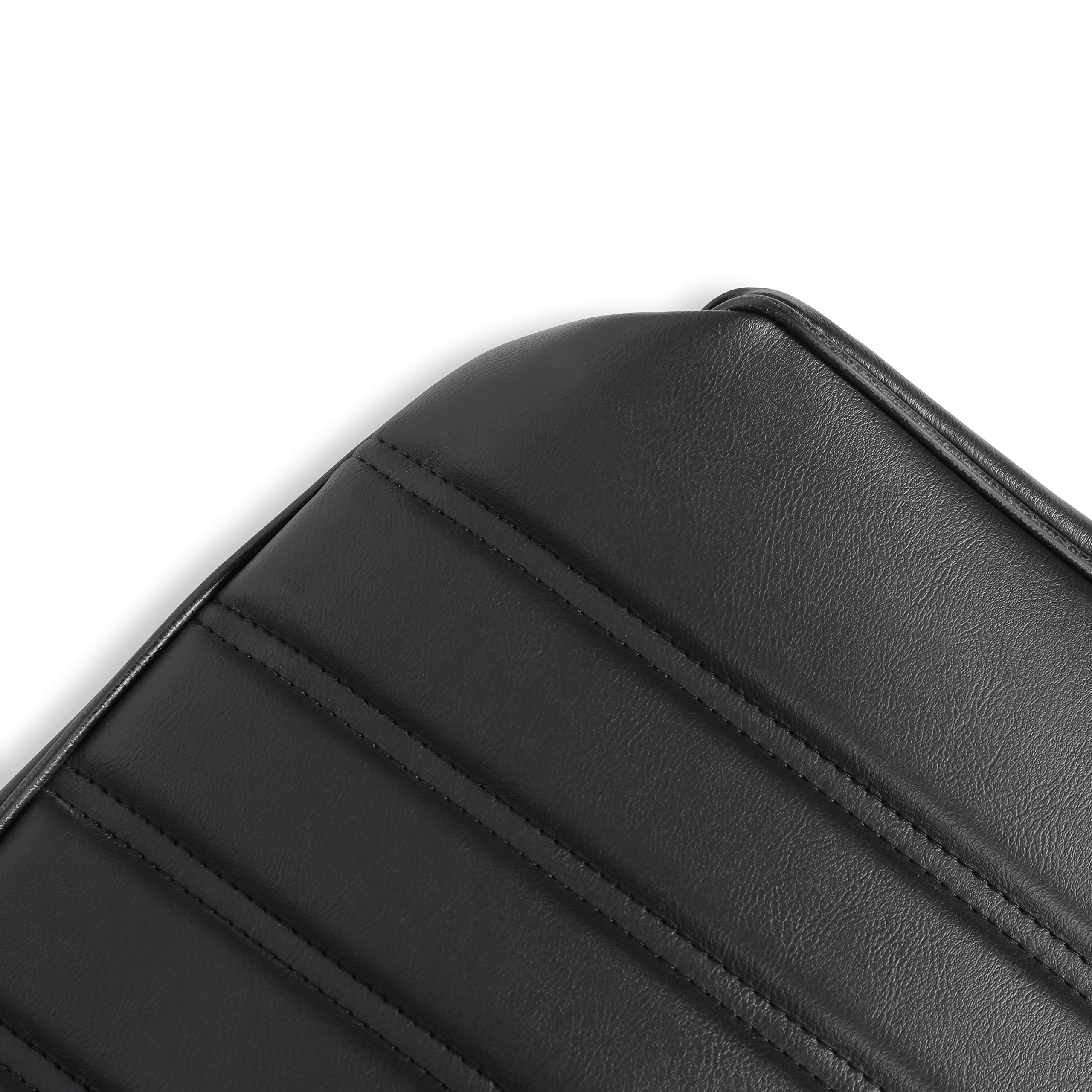 Brothers 05-300 C/K Seat Upholstery Kit - Full Pleat Vinyl - Black