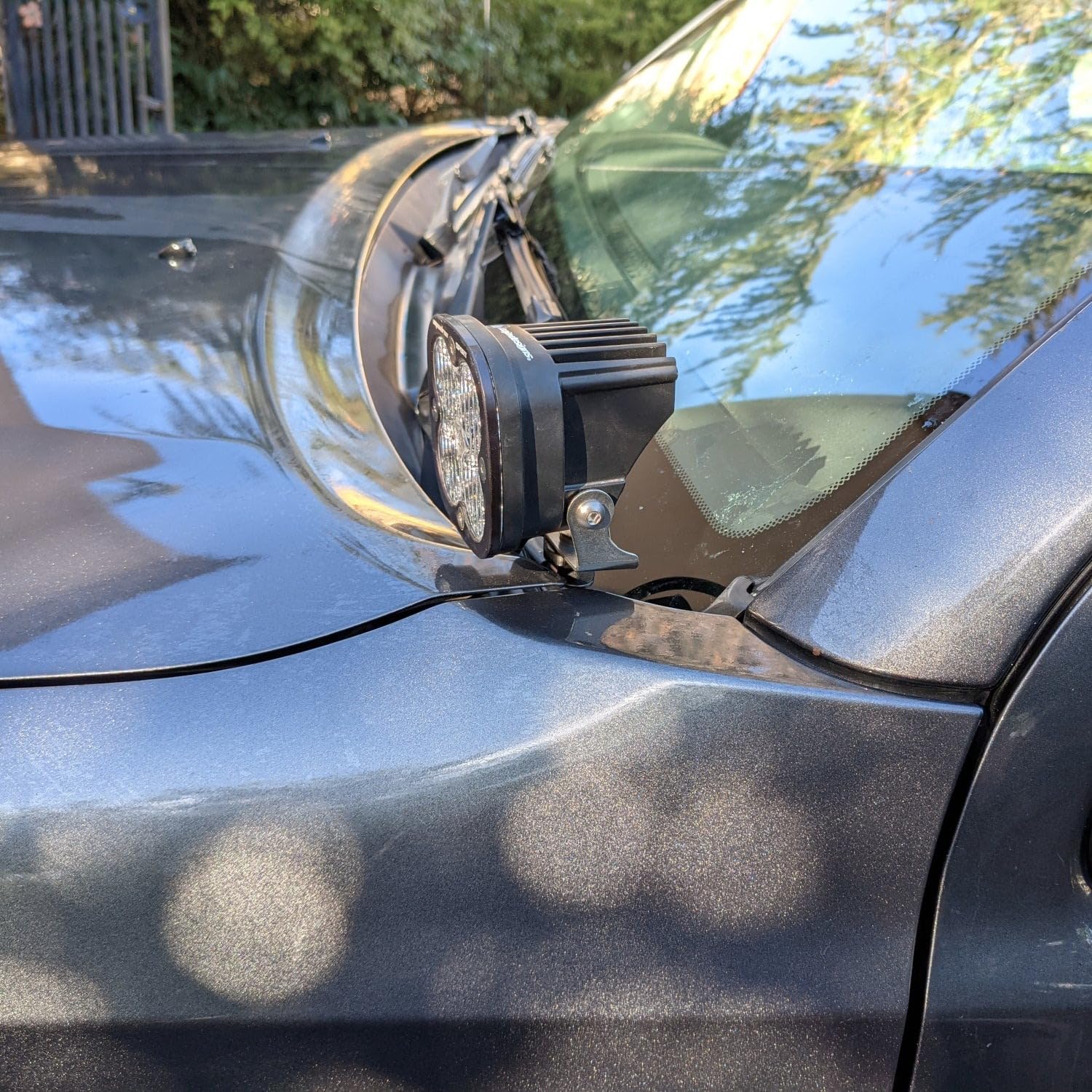 Hood Hinge Light Brackets Grimm Offroad for Toyota Tacoma 2005-2015