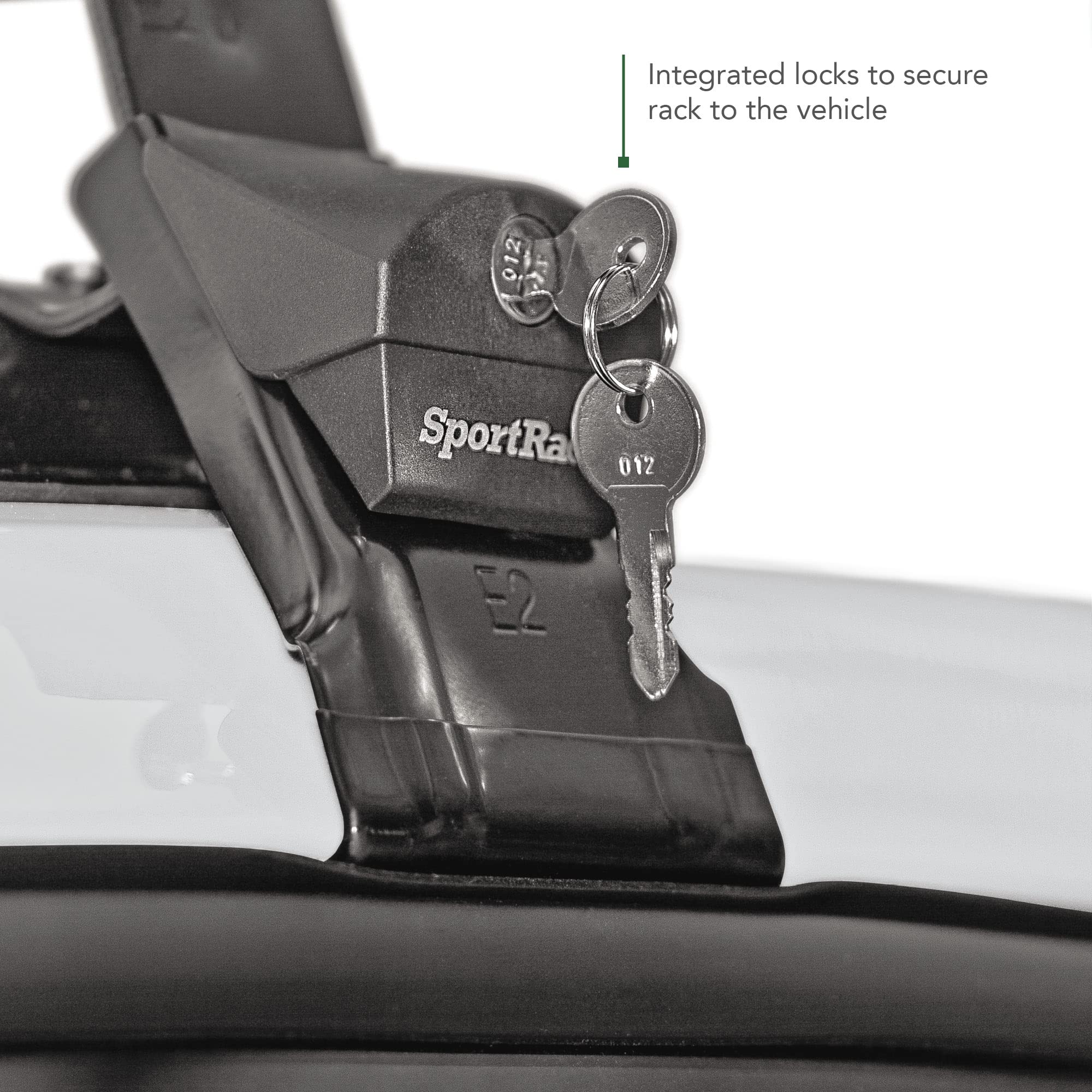 Complete SportRack Roof Rack System - SR1003 , Black