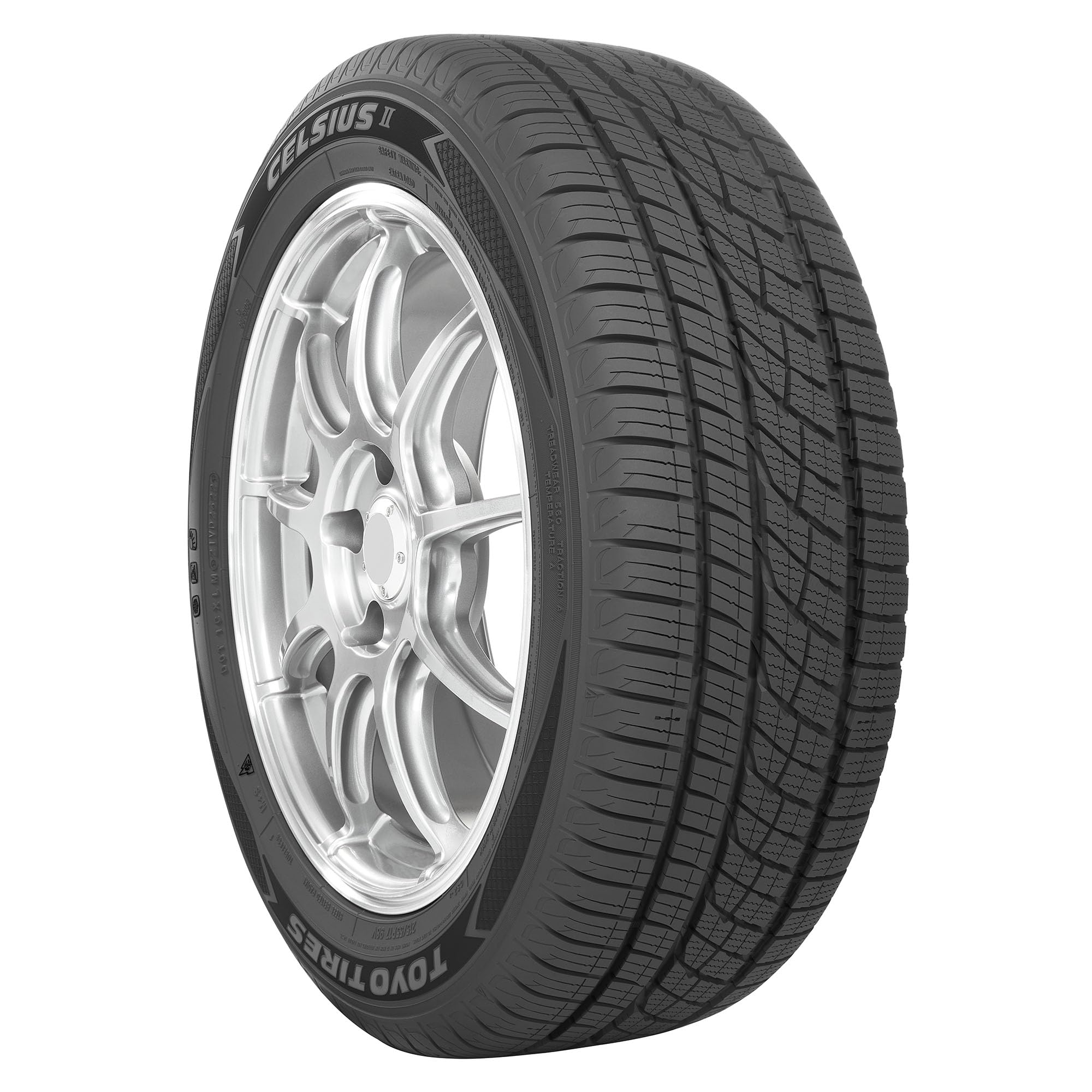 275/55R20 Toyo Celsius II All Weather XL Passenger Tire 117V
