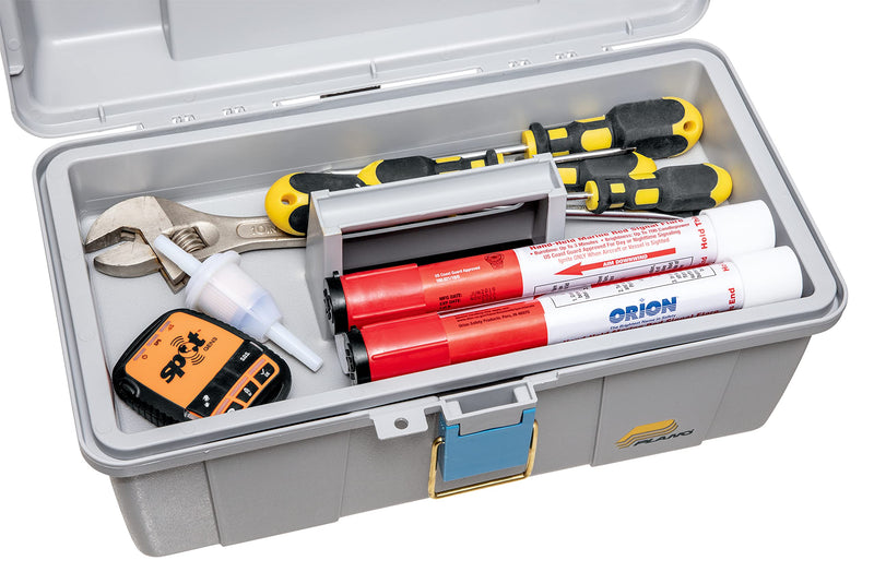 Blue Marine Tool Box Gray