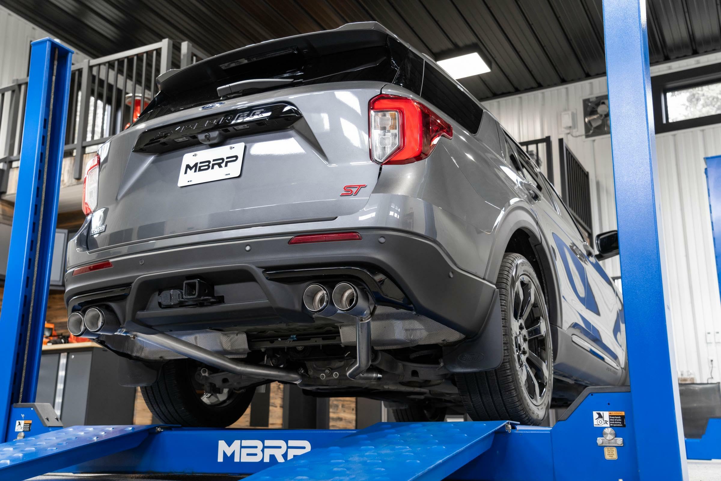 Axle Back Exhaust MBRP AL