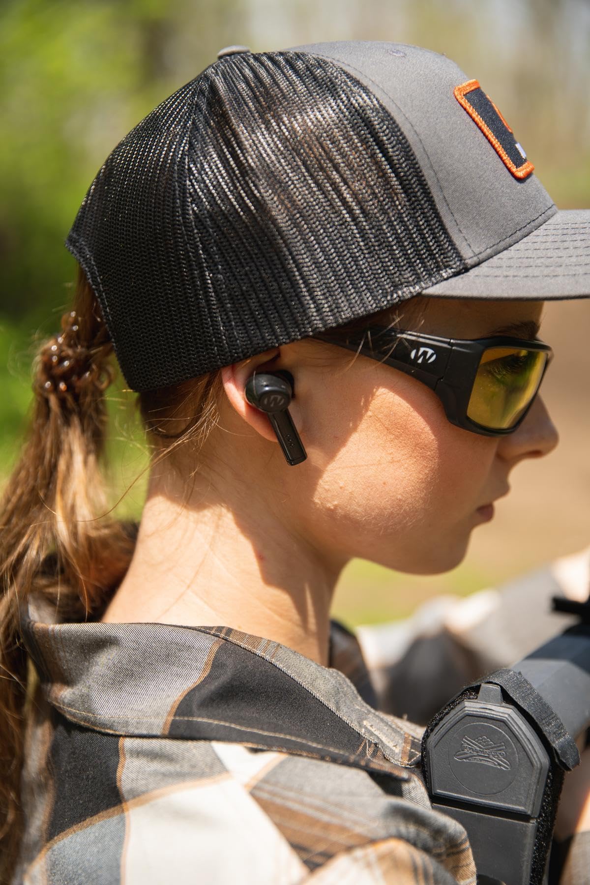 Bluetooth Walker's Disrupter Earbuds - Hunting Range Shooting Active Lifestyle Ear Protection Hearing Enhancement Noise-Cancelling Rechargeable Wireless Electronic Earbuds