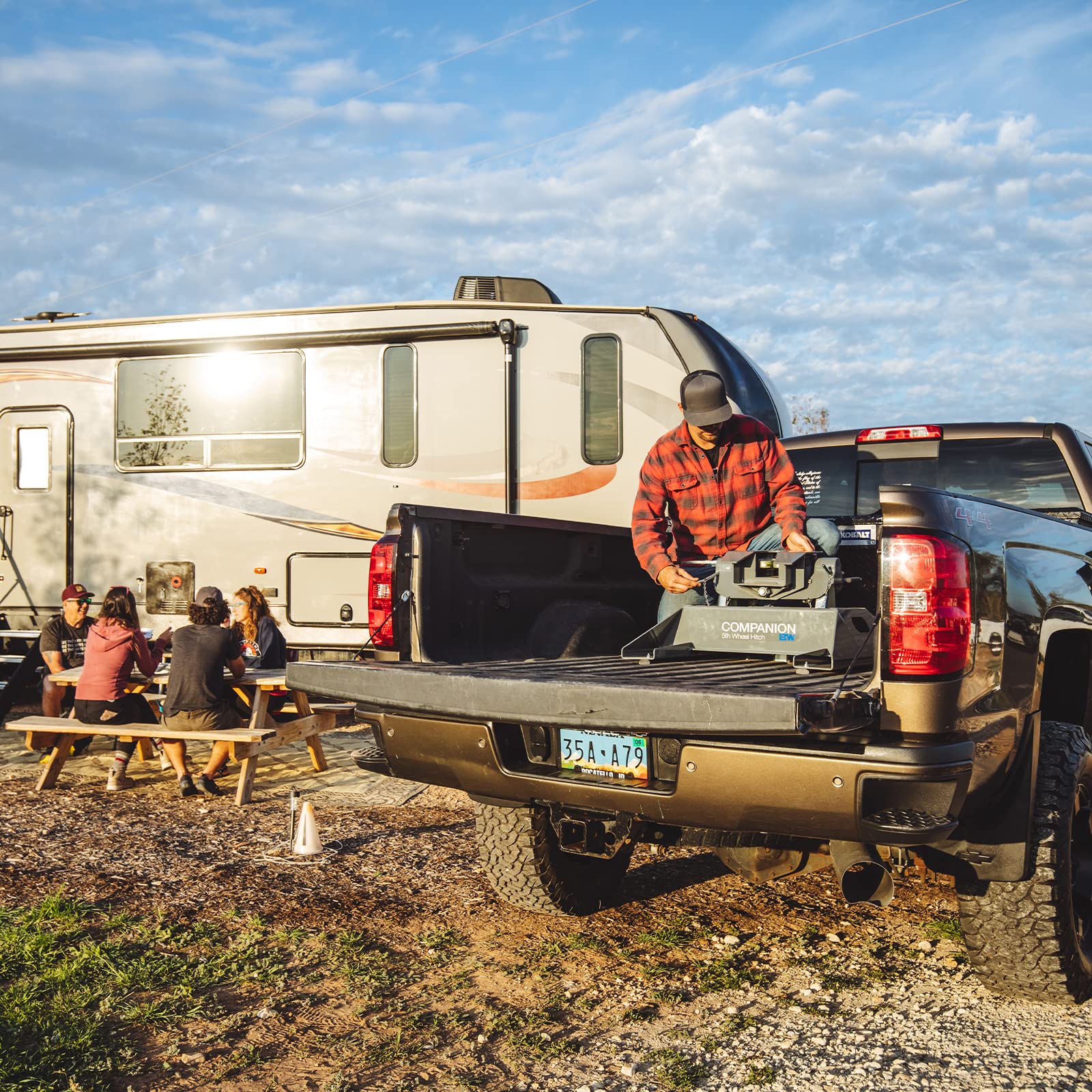 Companion Fifth Wheel Hitch B&W Trailer Hitches - RVK3500