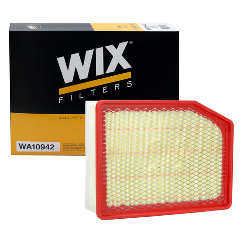 WIX WA10942 Engine Air Filter Heavy Duty Compatible With Chevrolet Silverado, GMC Sierra Pickup (19-20)