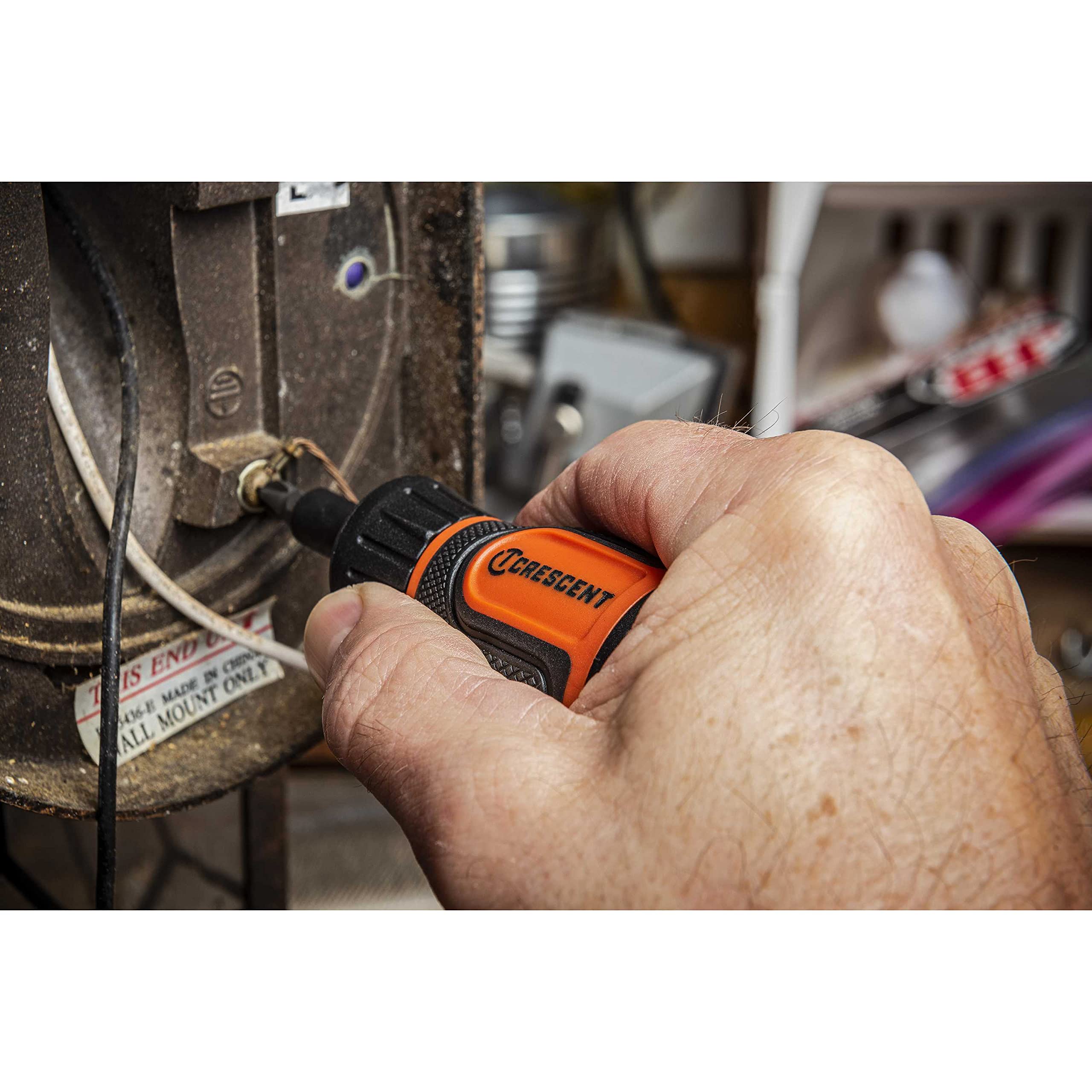 11-in-1 Crescent Ratcheting Multi-Bit Driver