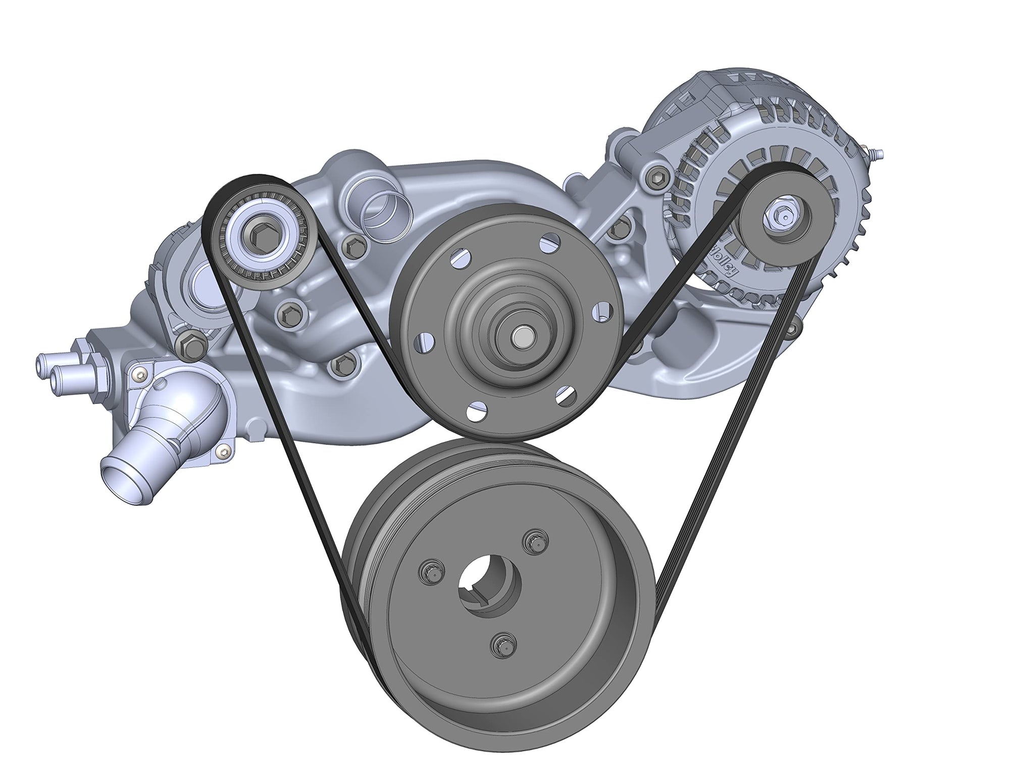Mid-Mount Holley 20-187 Race Accessory System