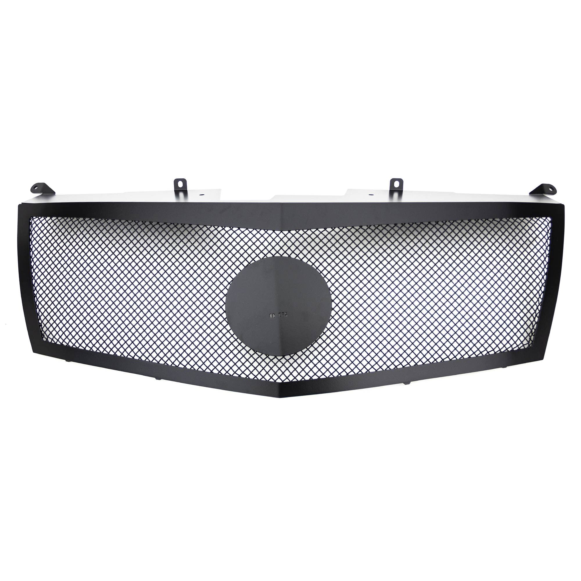 Upper Class T-Rex 51197 Formed Mesh Black Powder Coat Steel Grille with Recessed Logo Area
