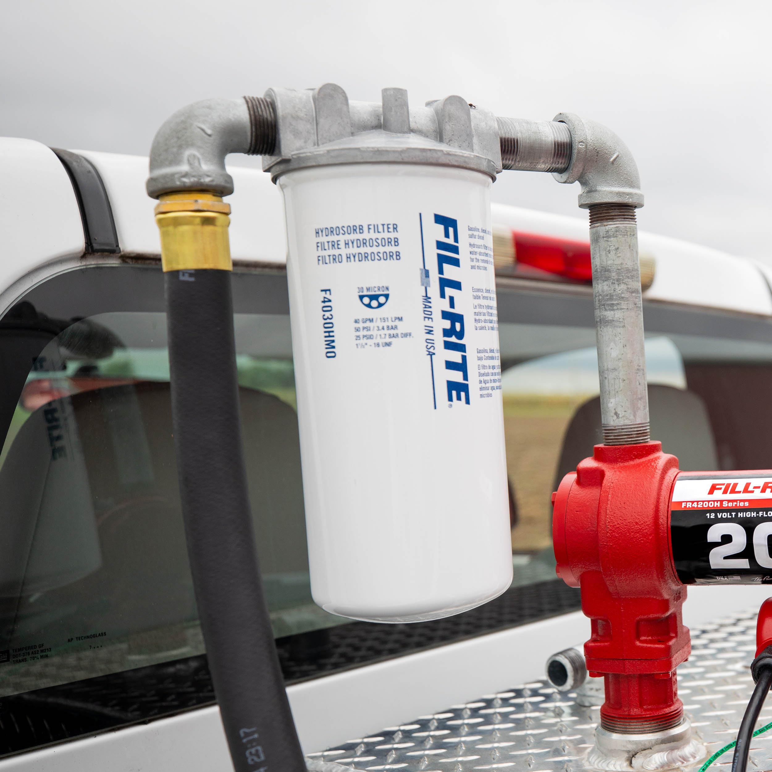 Fill-Rite 40 GPM (151 LPM) Water Detecting F4030HM0 Spin-On Fuel Filter 30 Micron