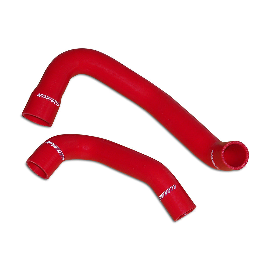 Mishimoto Silicone Water Hose Kit MMHOSE-WR6-97RD Fits Jeep Wrangler 6Cyl 1997-2006 Red