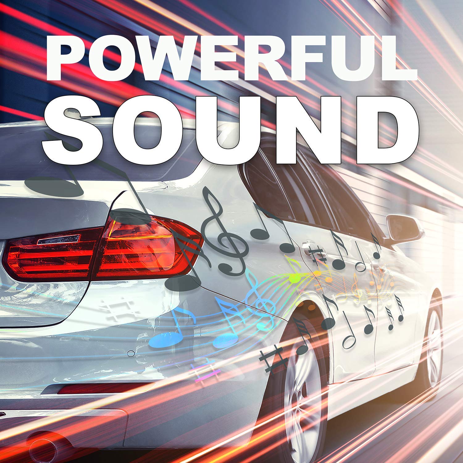 LOPRO8 Sound Storm Laboratories Amplified Car Subwoofer - 600 Watts Max Power, Low Profile, 8 Inch Subwoofer, Remote Subwoofer Control, Great For Vehicles That Need Bass But Have Limited Space, Black