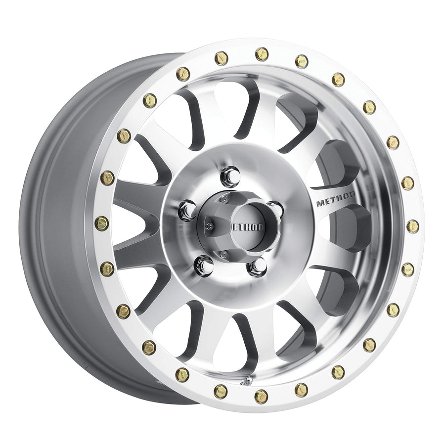 304 Method Race Wheels Double Standard Machined/Clear Coat 17x8.5" 5x5", 0mm offset 4.75" Backspace, MR30478550300