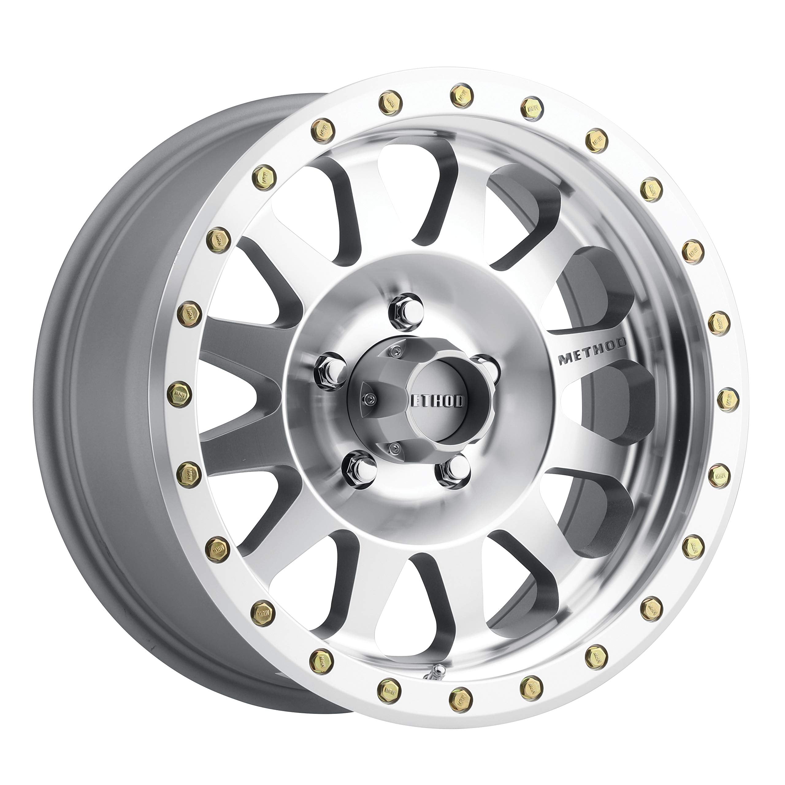304 Method Race Wheels Double Standard Machined/Clear Coat 17x8.5" 5x5.5", 0mm offset 4.75" Backspace, MR30478555300