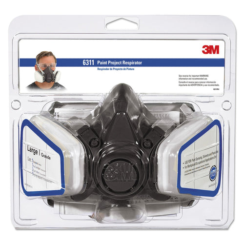 Half Facepiece MMM6311PA1A Paint Spray/Pesticide Respirator