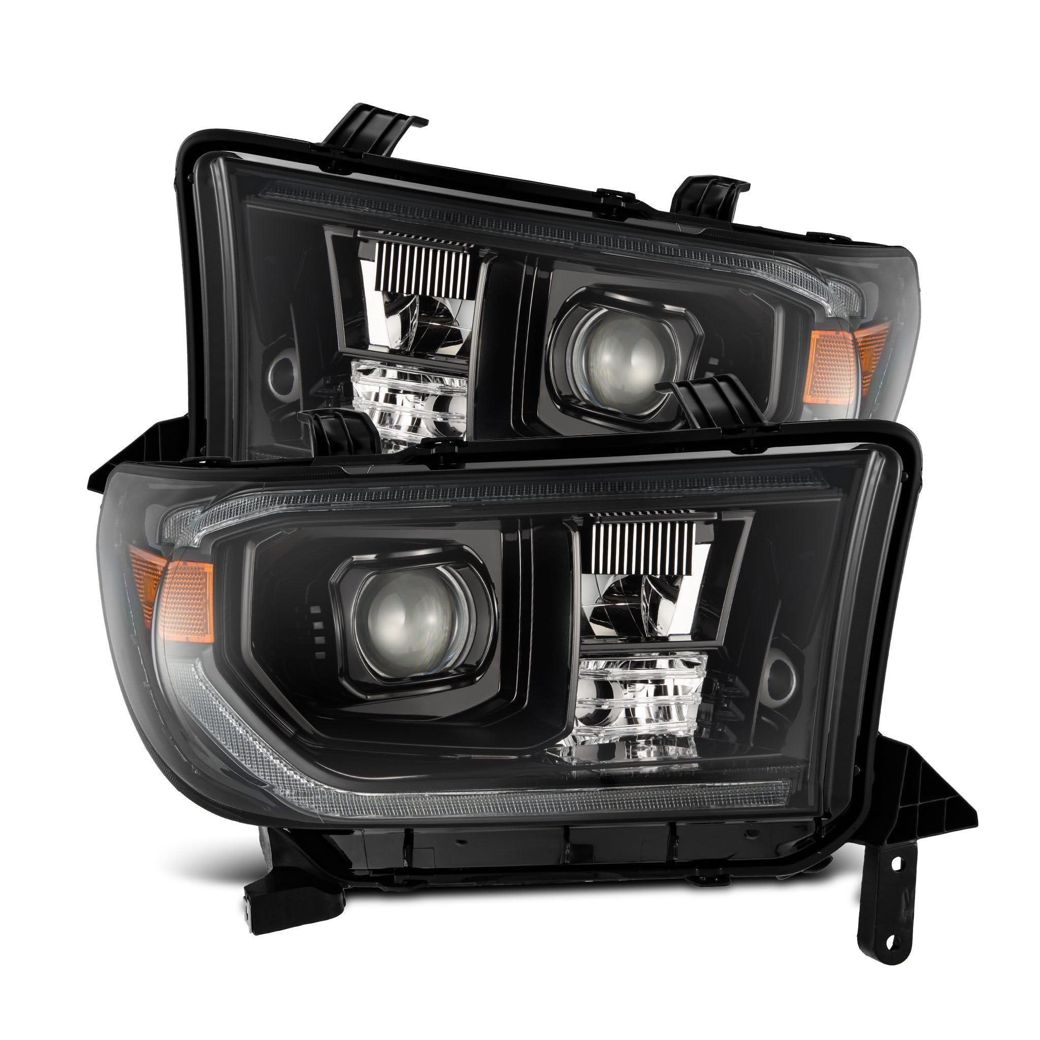 07-13 Toyota Tundra/08-17 Toyota Sequoia AlphaRex G2 PRO-Series Projector Headlights Alpha-Black (880828)