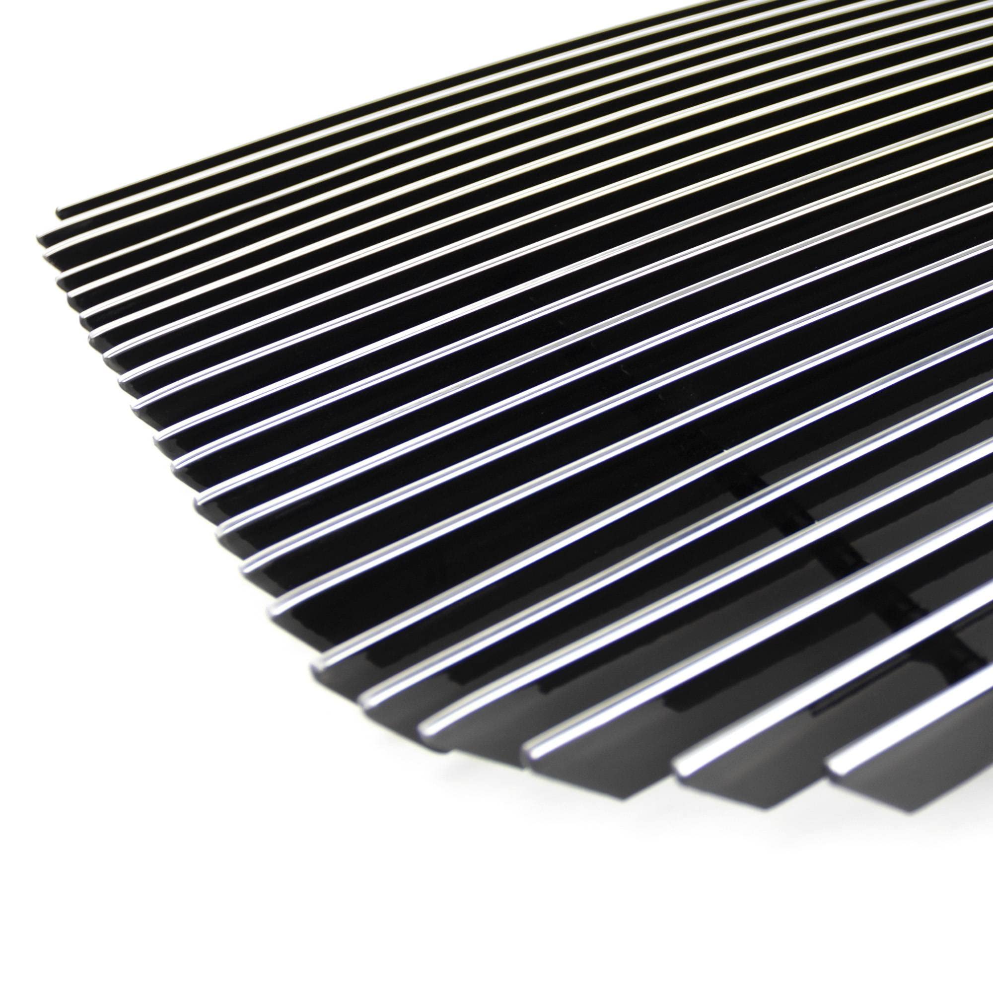 T-Rex Grilles Laser Billet Grille, 2016-2018 Sierra 1500, Polished, 1 Pc, Insert, without Logo Cutout - PN #6202140, Black