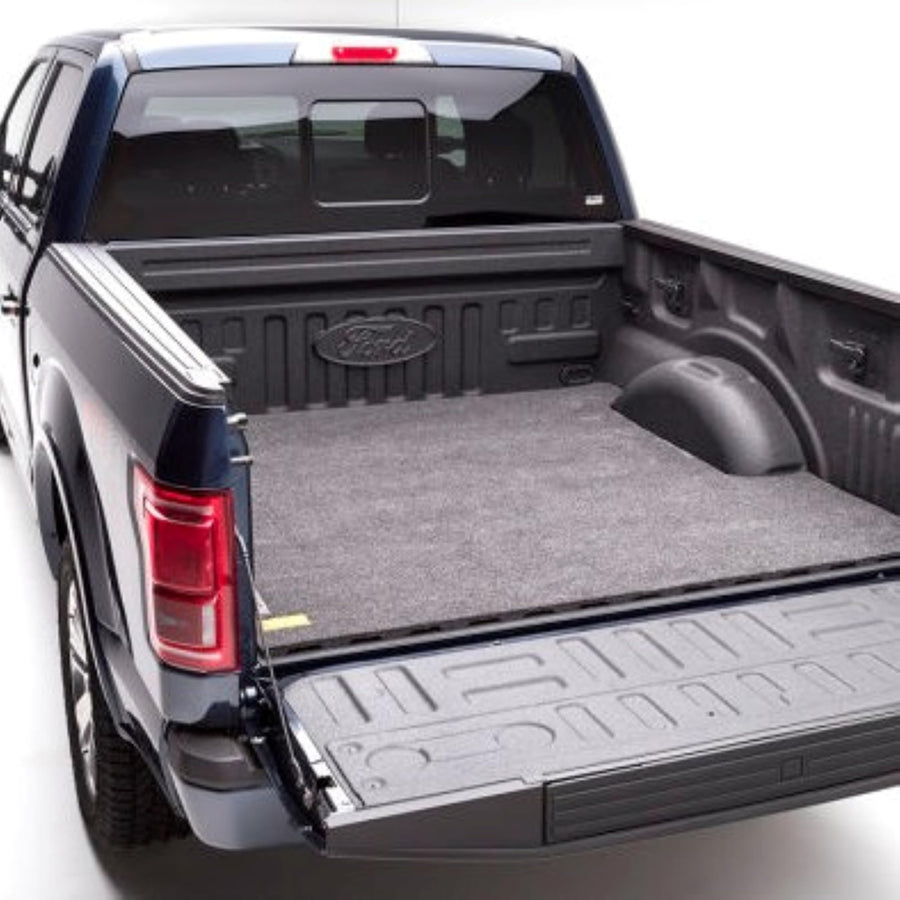 Classic Bed Mat Bedrug | 2004 - 2014 Ford F-150 78.8 Bed, 2007 - 2008 Lincoln Mark LT (Models with Spray-In or No Bed Liner) 78.8 Bed, Charcoal Grey | BMQ04SBS