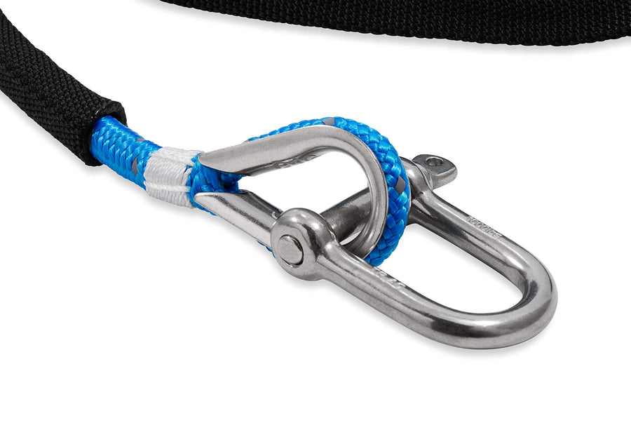 Camco 100ft Trac Outdoor Anchor Rope | Features an 800 lb. Break Strength | Includes a Stainless Steel Anchor Shackle (69080)