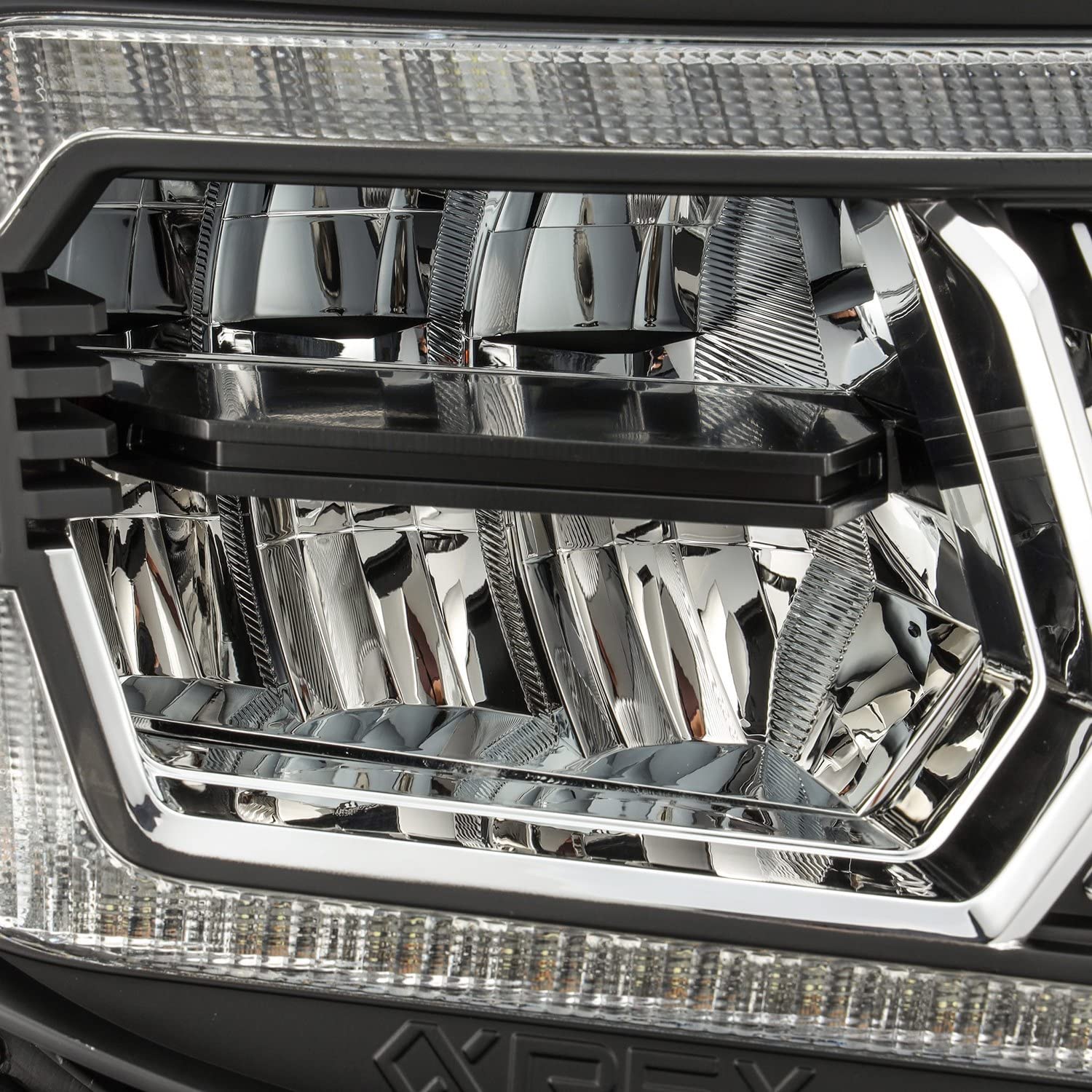 880735 AlphaRex USA LUXX Series LED Projector Headlights fits Toyota Tacoma
