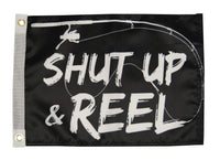 Shut Up & Reel TaylorMade Flag 12" x 18"