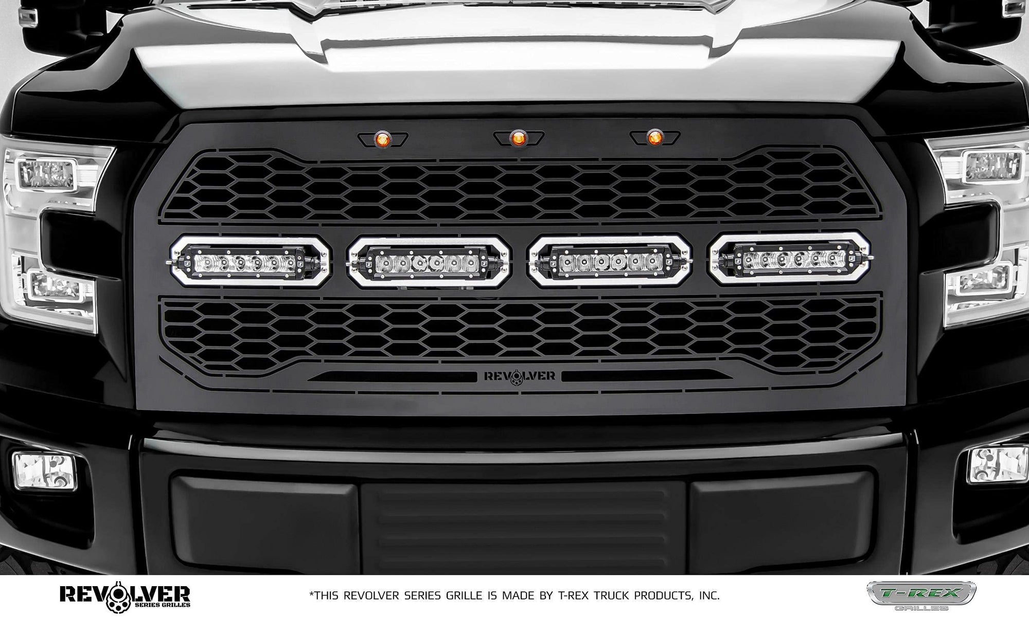 Black T-Rex 6515731 Revolver Grille for, 1 Pack